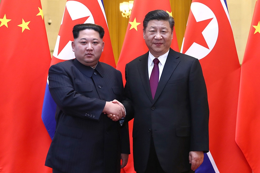 應北韓金正恩邀請，中國國家主席習近平將於6月8日至9日前往北韓進行國事訪問。（翻攝自新華社）