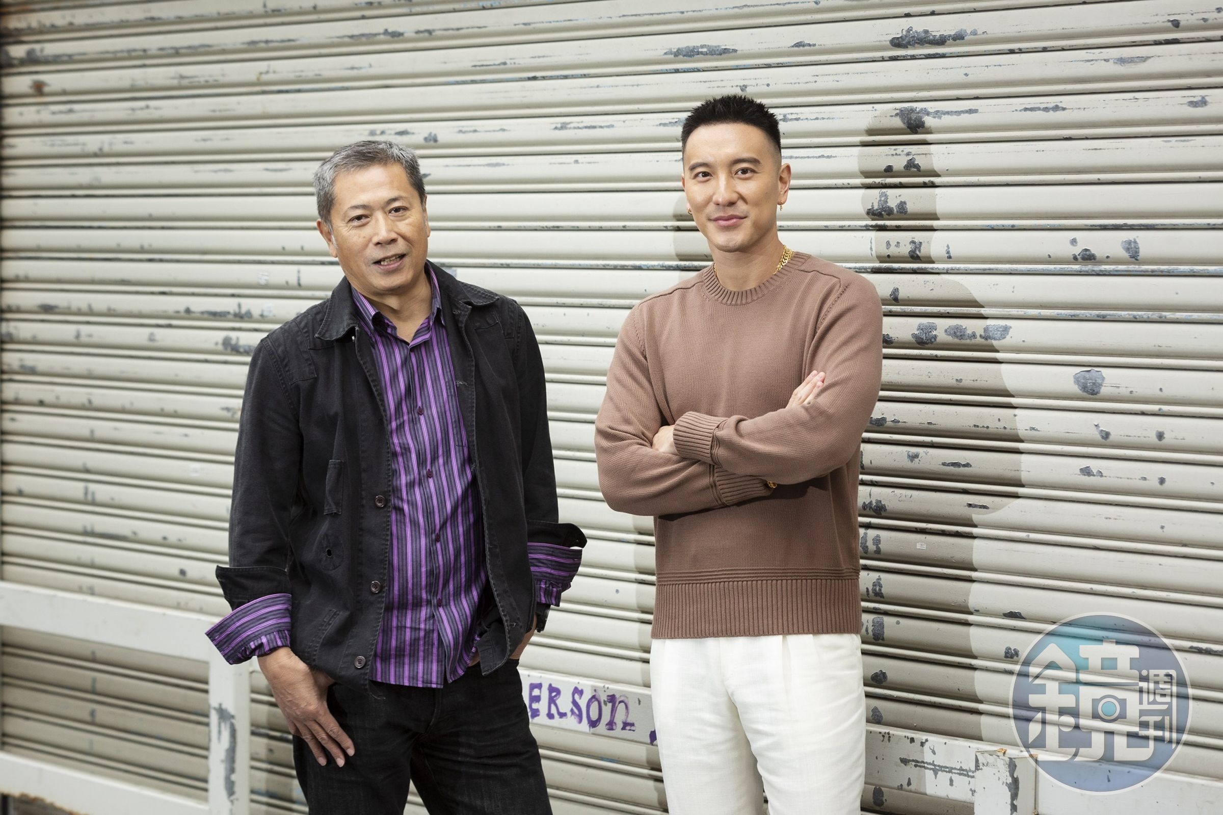 王陽明(右)與李景白(左)因合作《沈睡的水下巨人》建立信任和深厚情誼。