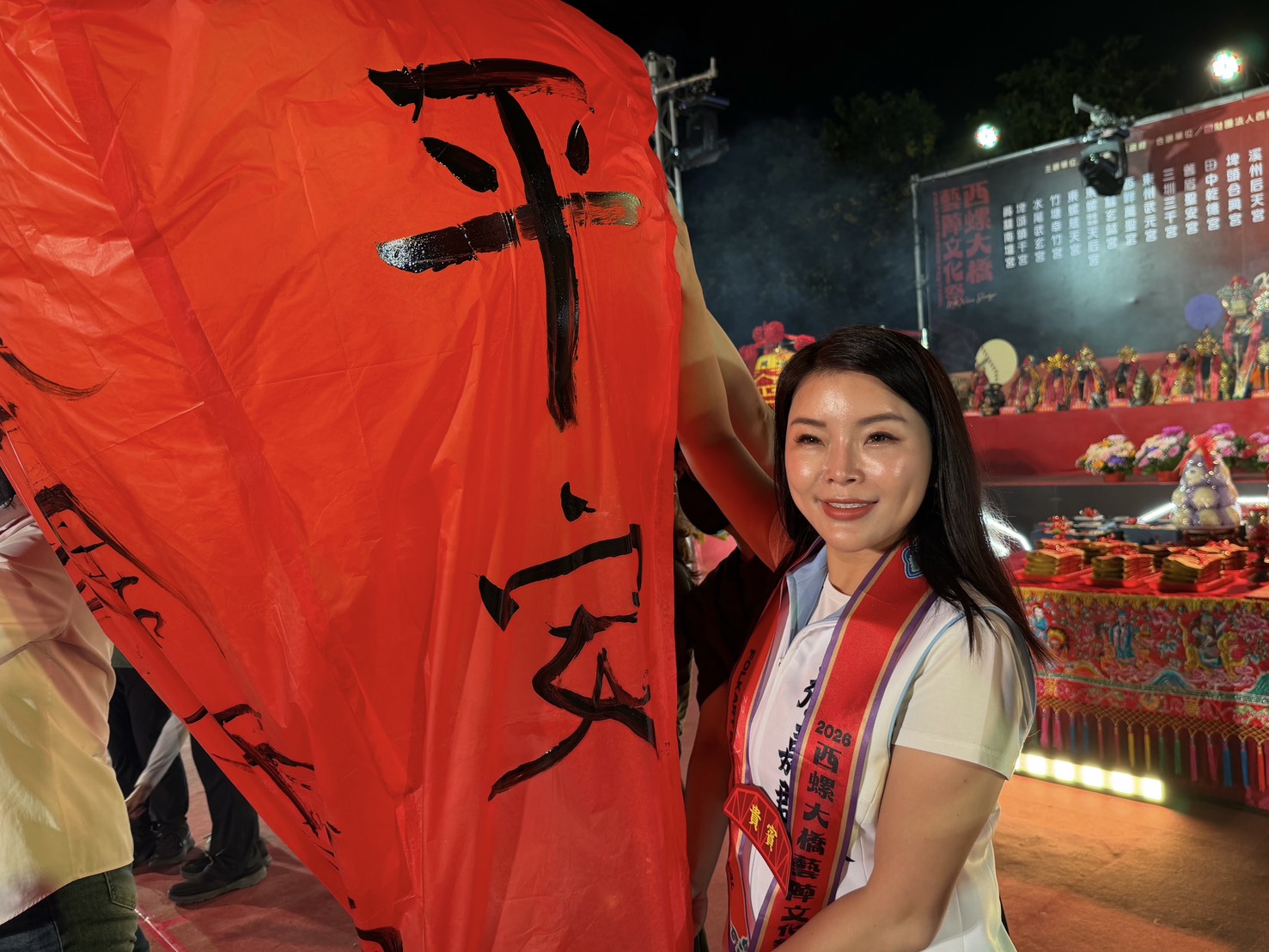 出席西螺大橋藝陣文化祭 張嘉郡盼造觀光新動能