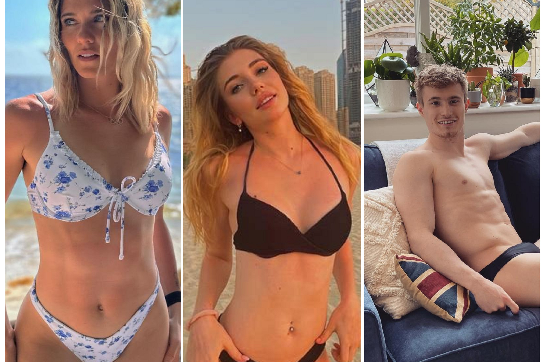 純當選手奪牌錢難賺，不少運動員兼職「AV男女優」影像曝光。（翻自IG）