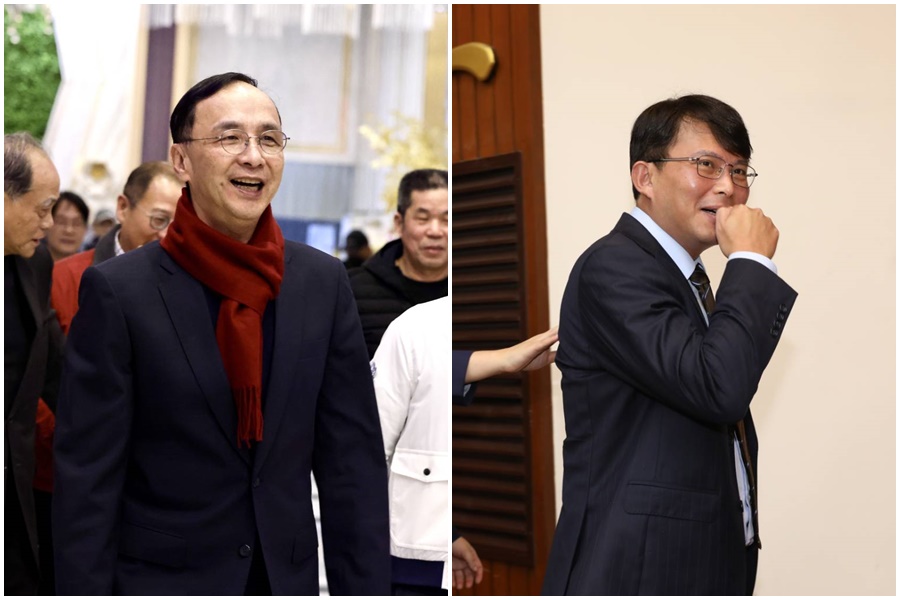 媒體報導國民黨主席朱立倫不排除找民眾黨主席黃國昌共商倒閣，國民黨否認有討論「倒閣」相關議題。（本刊資料照）