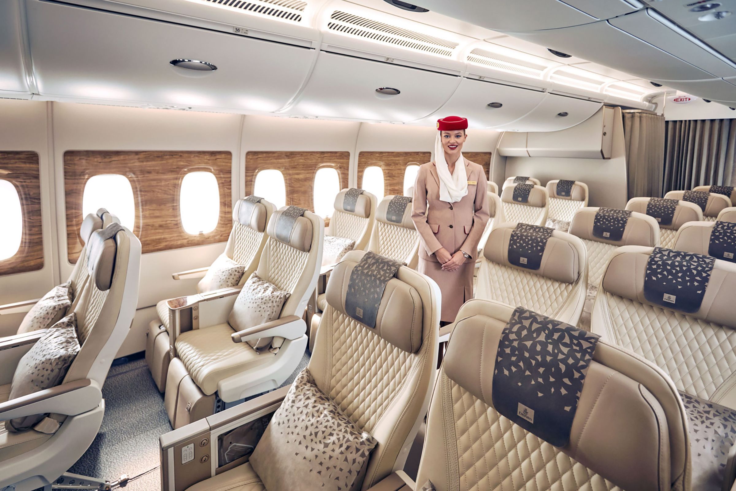 阿聯酋航空宣佈將自3月15日起，於台北–杜拜航線正式啟用廣受好評的豪華經濟艙服務。（阿聯酋航空提供）