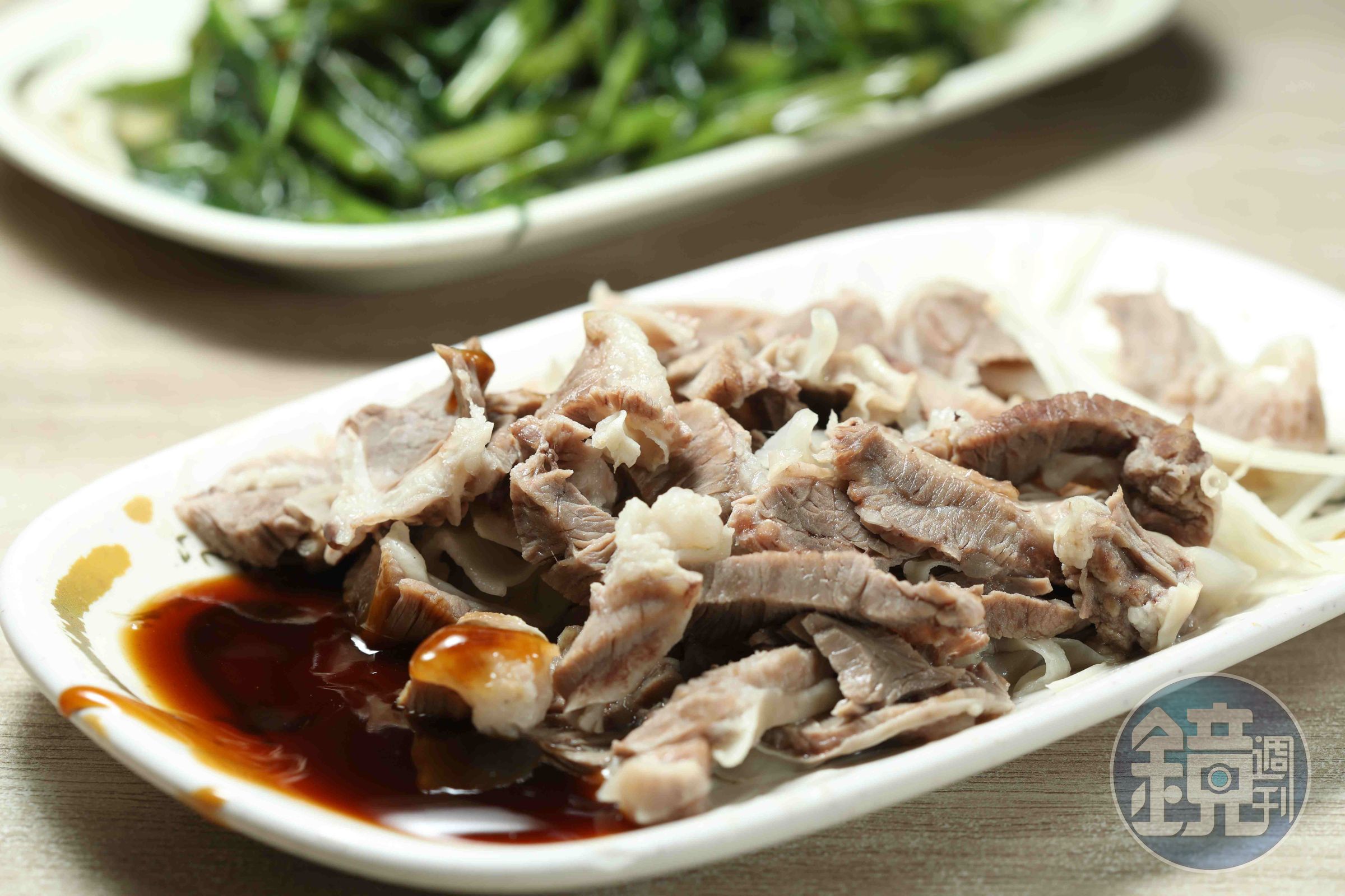 「肝連」吃得到新鮮豬肉的鮮甜味。（70元／份）