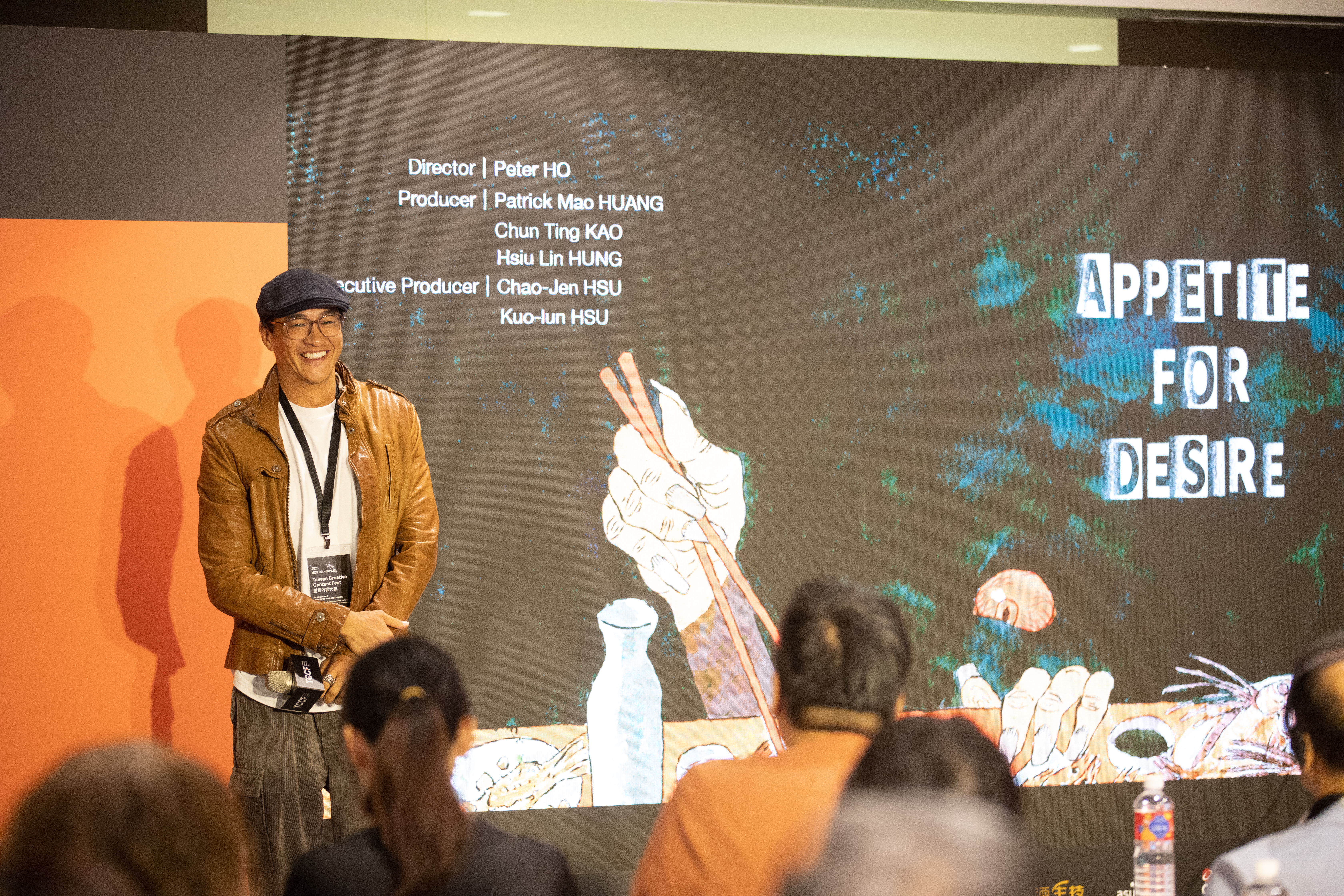 何潤東導演初試啼聲的長片企劃案《噬慾》受各方青睞。