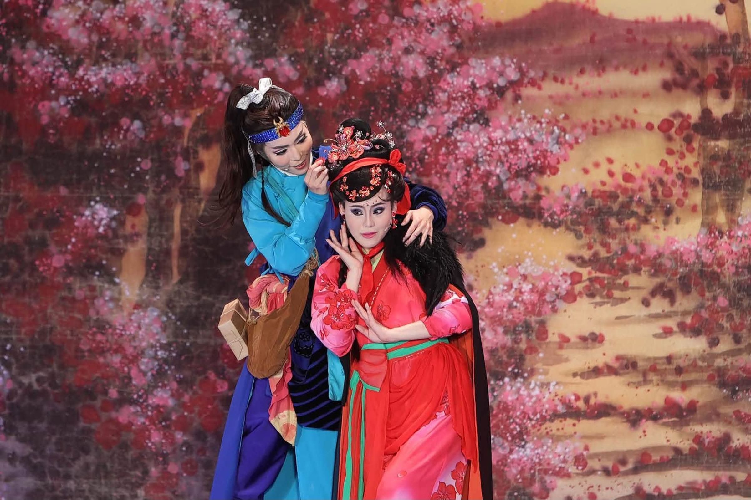 明華園戲劇總團日前演出發生意外插曲。（翻攝自FB@明華園戲劇總團）