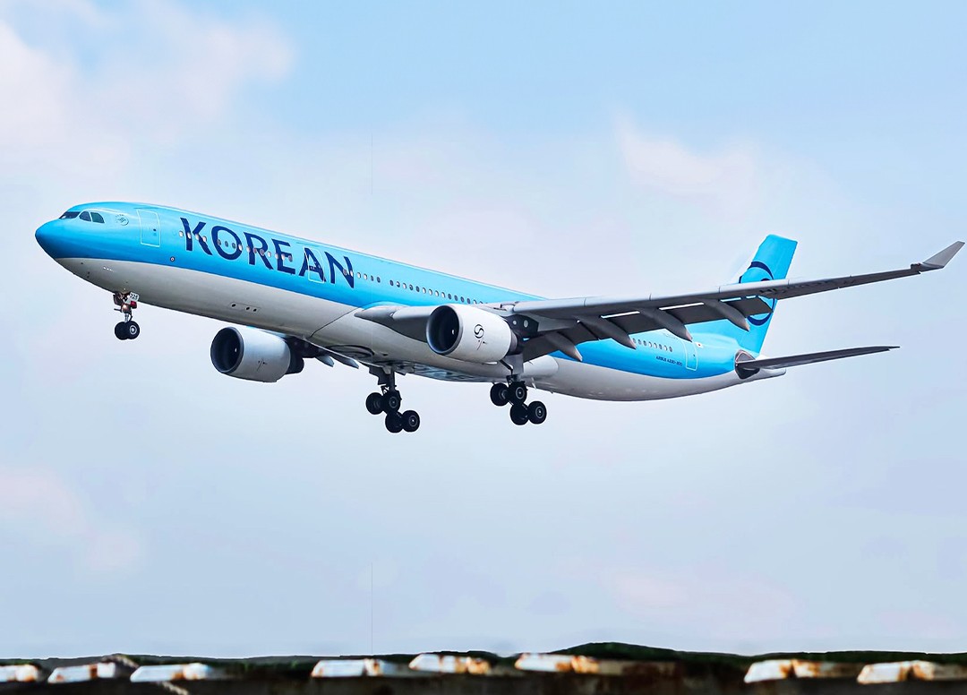 大韓航空1個月2次班機因為空服員遲到而導致班機延遲。（翻攝自臉書@Korean Air）