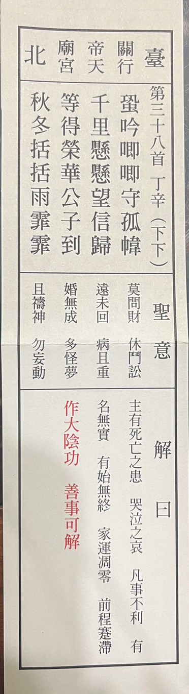 如果小珮拒絕上床，李光申就會找藉口罰她抄寫《心經》。（讀者提供）  