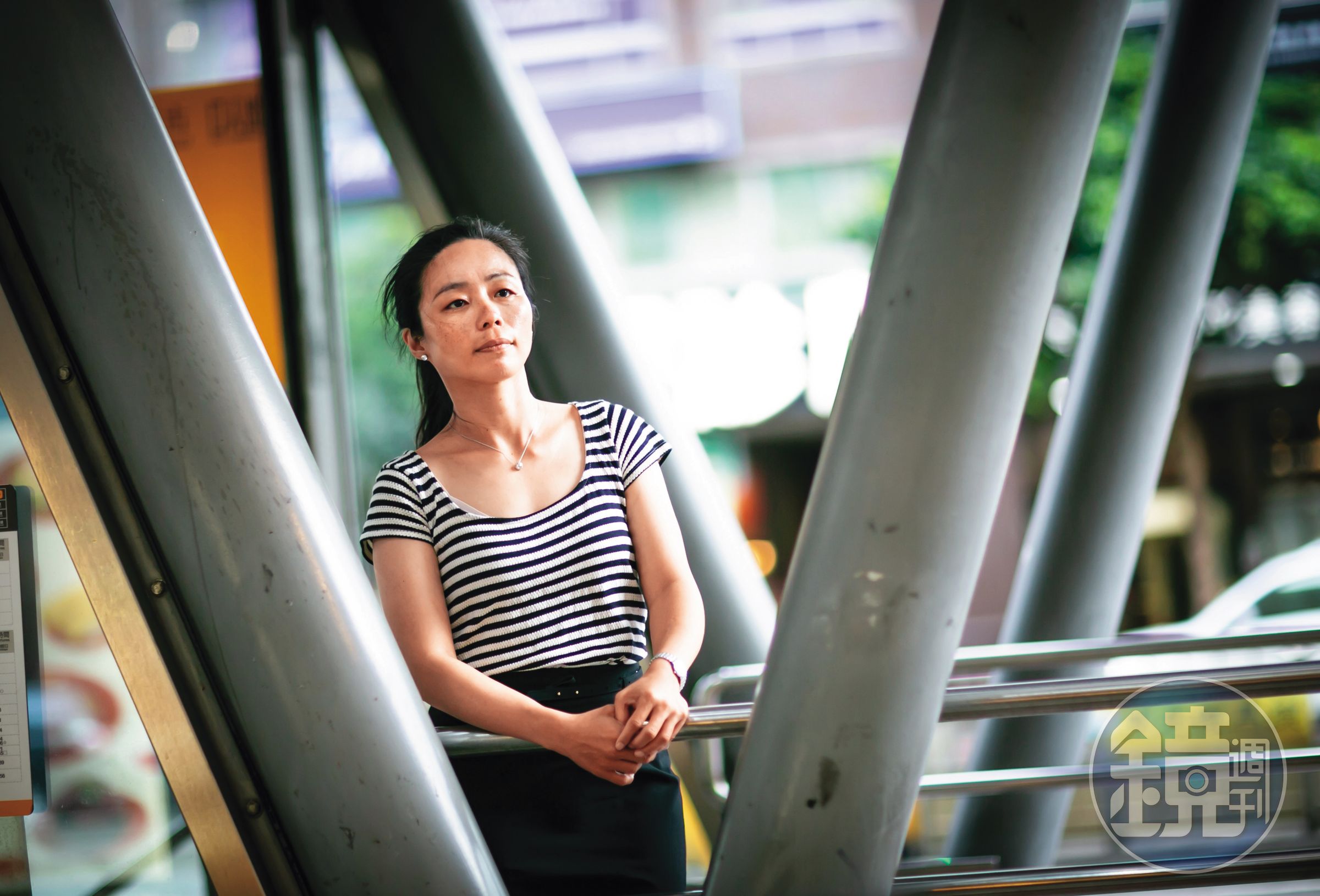 李君妮(圖)說,到自救會求助後,被律師林永頌的溫暖感動,如今她也是積極的志工。