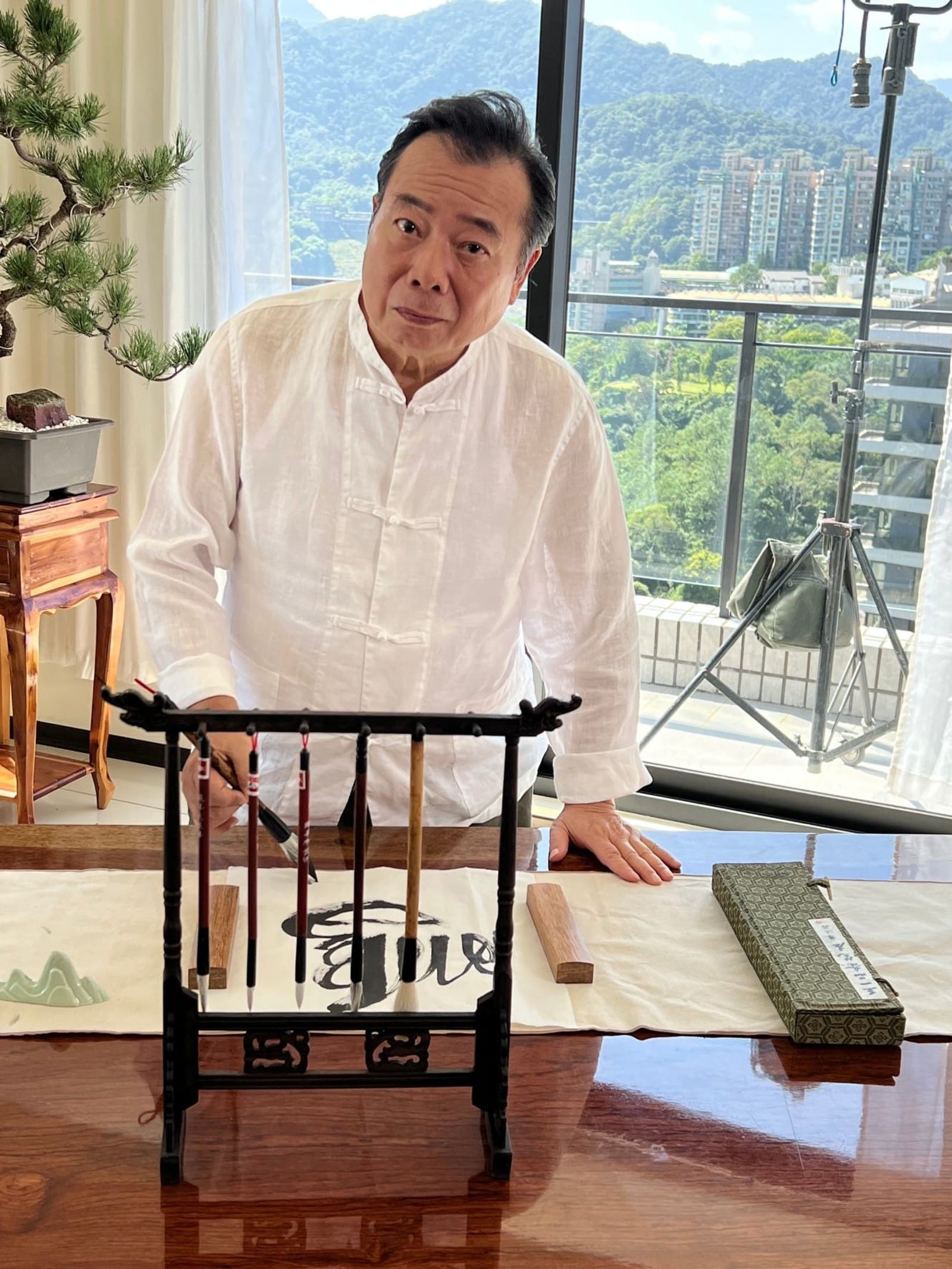 廖峻早年從秀場出道,踏進演藝圈後轉型演戲。(圖/翻攝自臉書)