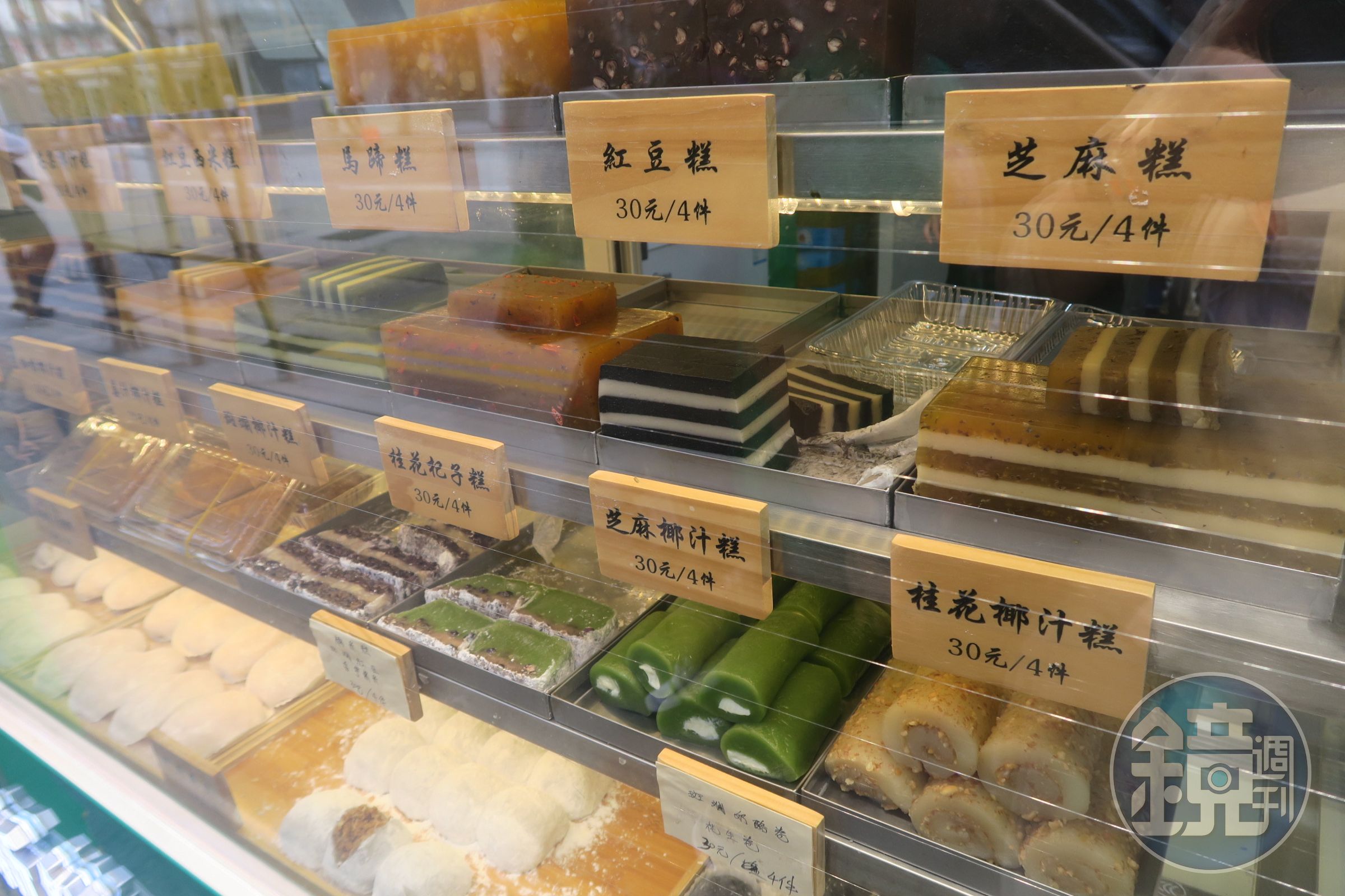 五花八門的懷舊糕點,食材大多健康天然,現在又降了甜度,難怪漸漸受到新一代食客歡迎。
