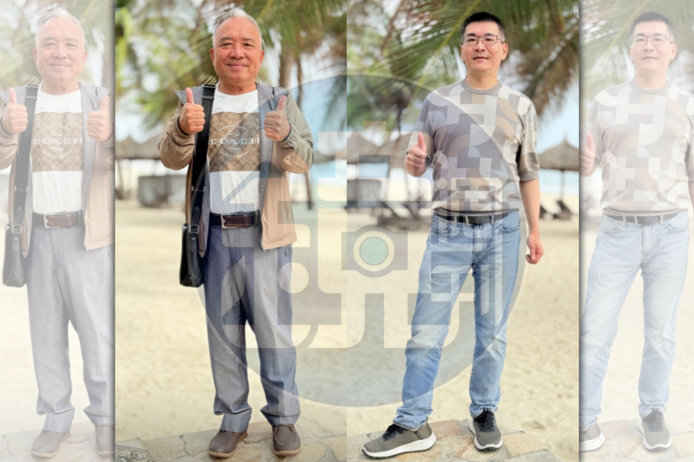 趙建銘與服刑獄友蔡秉雄感情深厚,海島出遊照曝光。