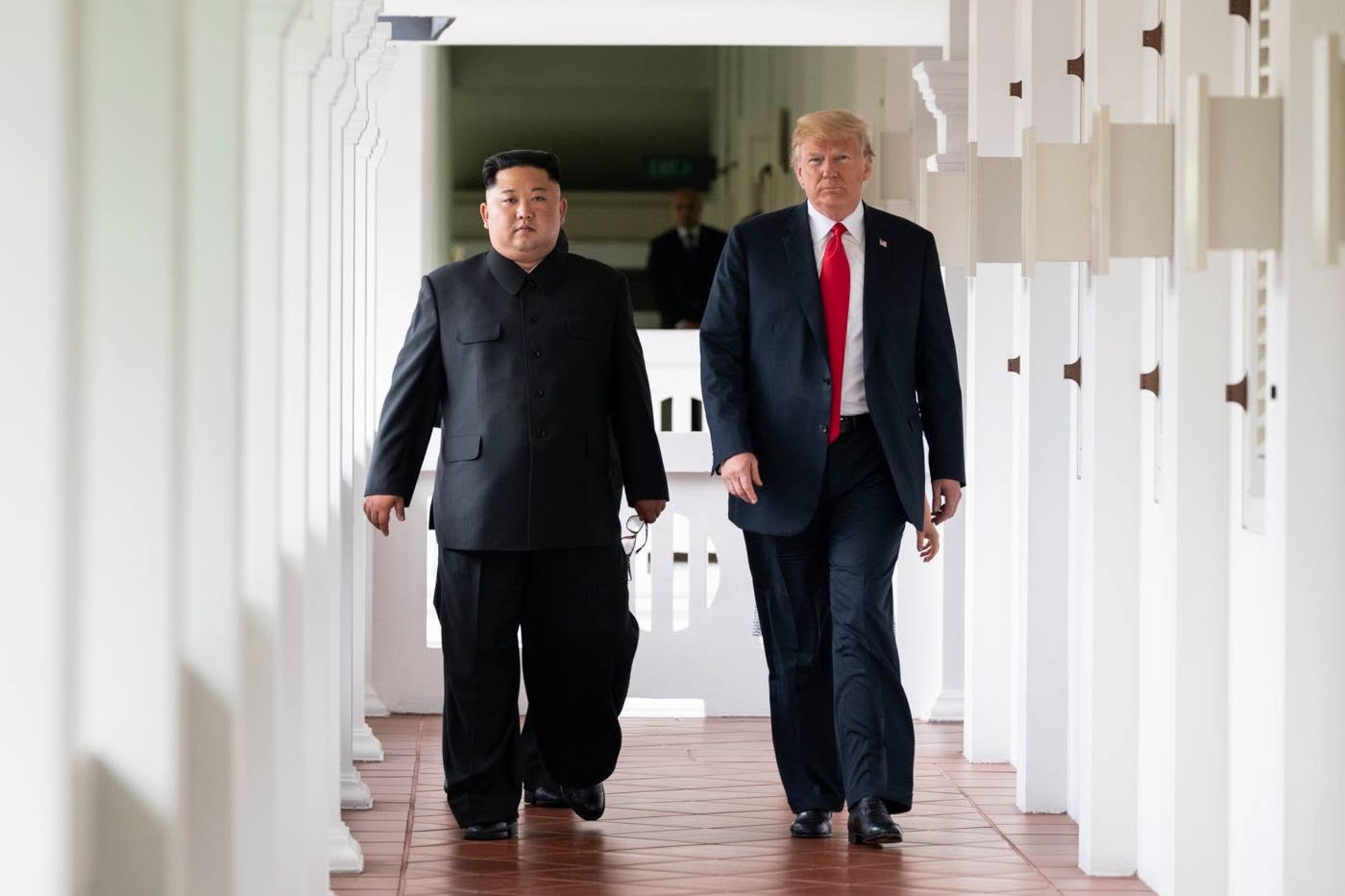 川普預告今年稍晚擬與金正恩會晤。（翻攝The Trump White House Archived﻿臉書）