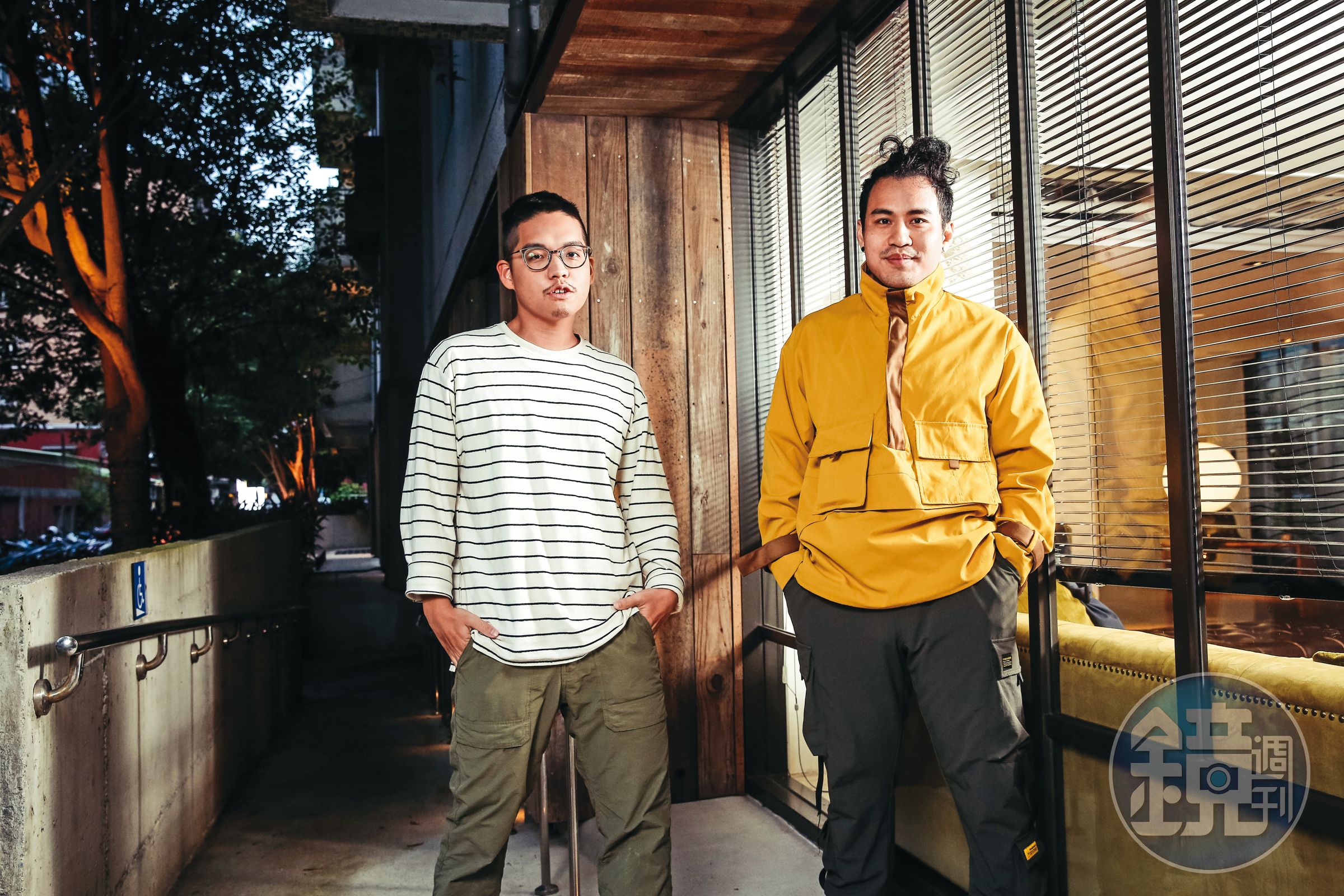 驚喜製造創辦人陳心龍（左）與風狗浪導演洪唯堯（右）是長期合作夥伴，後者也是《愛情城市》的藝術總監。