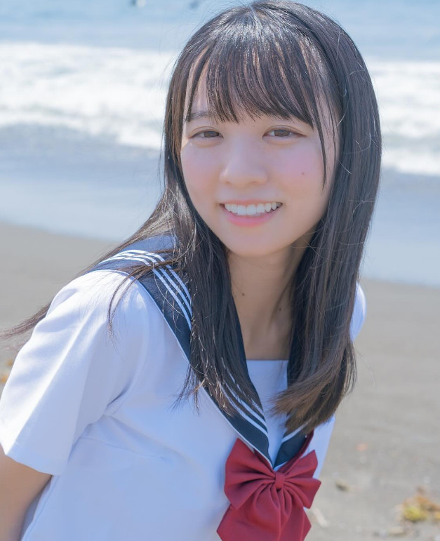 椿野優子長相清純，因憧憬乃木坂46而加入女團活動。（翻攝IG@tsubakinoyuko）