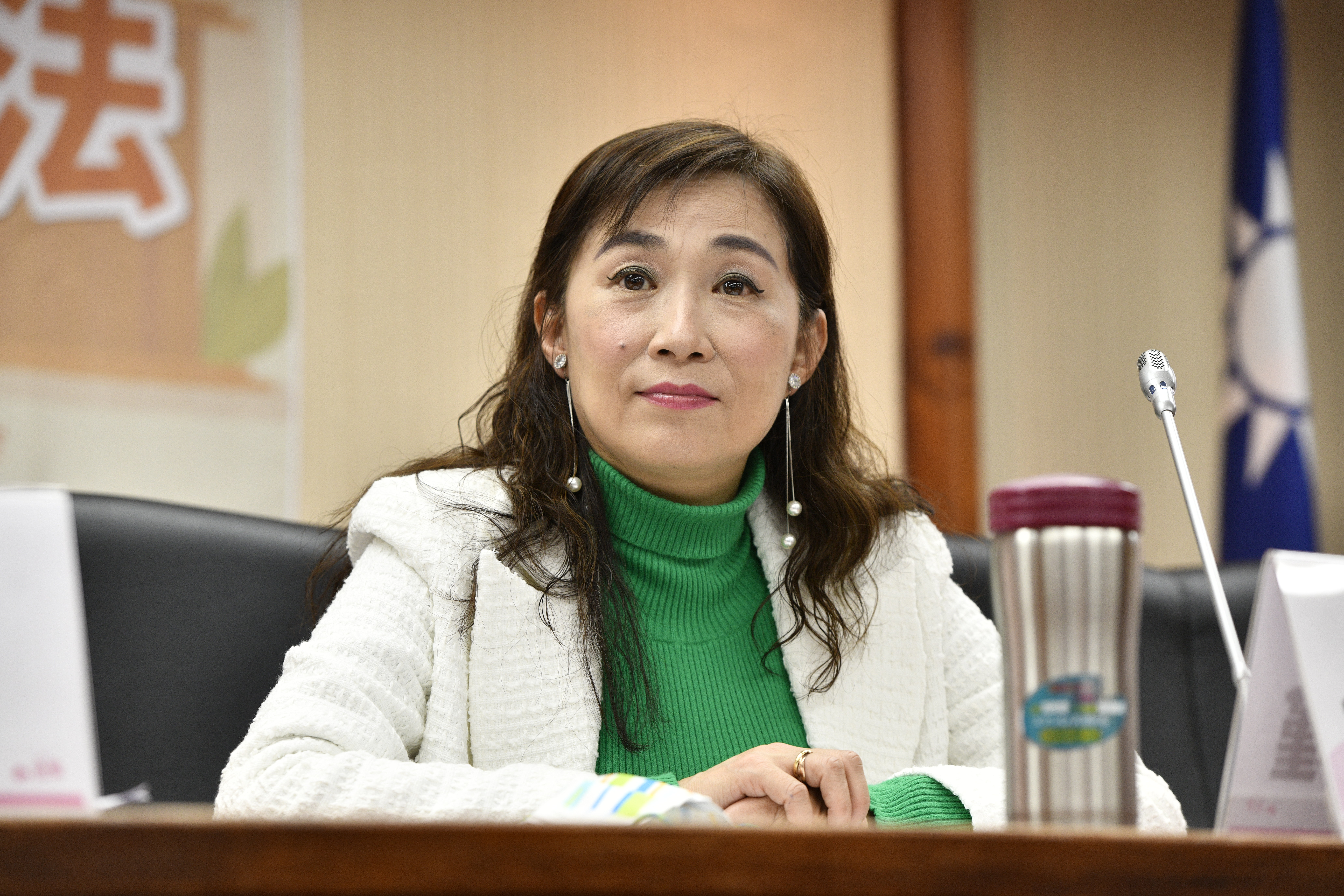 民進黨立委林宜瑾的國會辦公室與台南服務處今早雙雙遭搜索,不過尚未可知涉案內容。(本刊資料照)