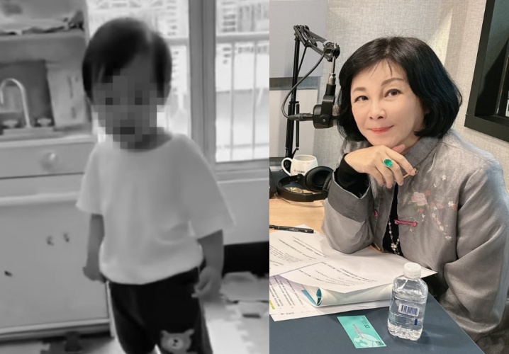 剴剴案今日首次開庭，狠心虐死剴剴的保姆卻拒絕認罪，吳淡如（右圖）下午也在臉書譴責，呼籲司法重判。（翻攝自臉書）