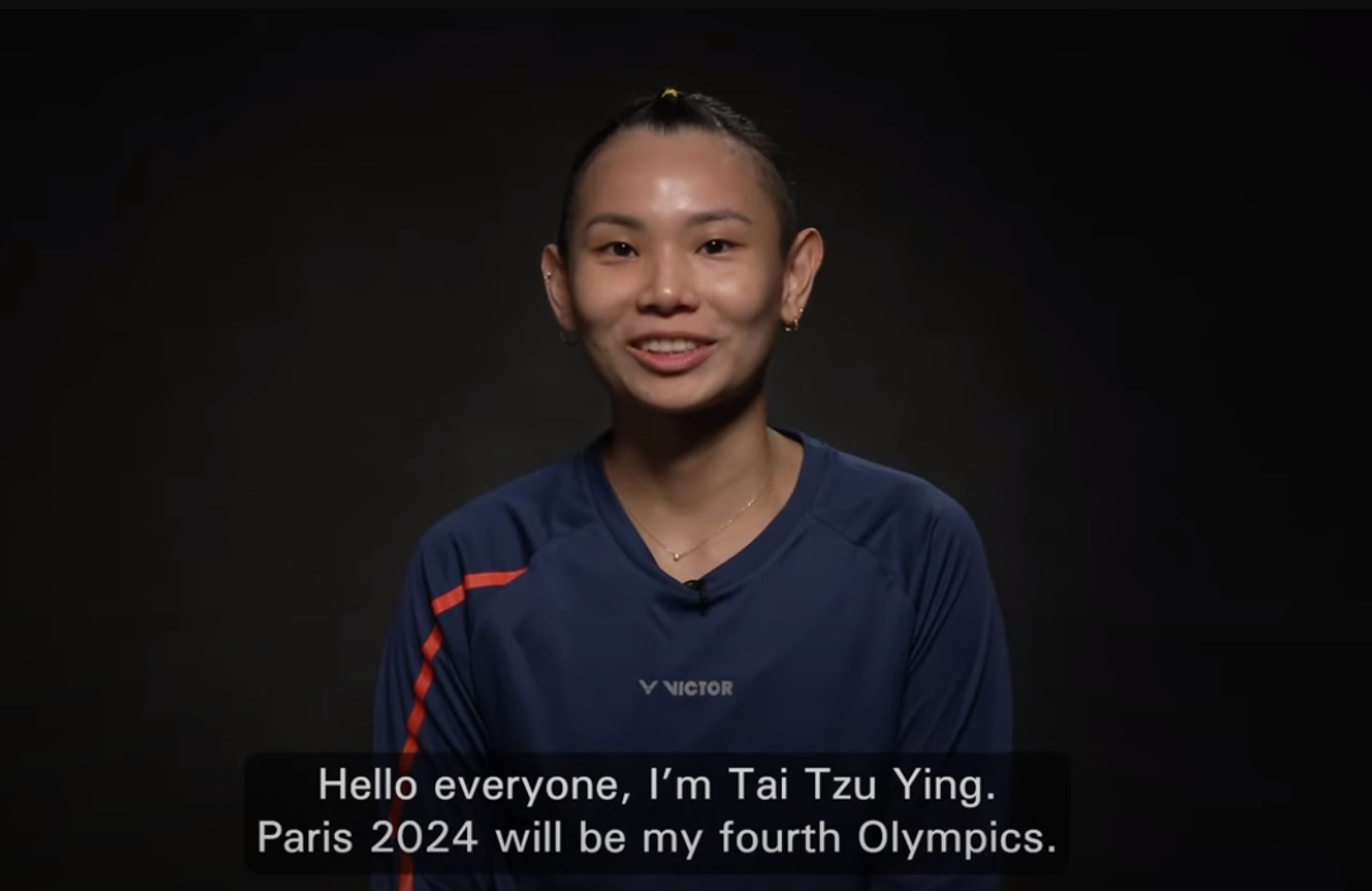 我國羽球女單好手戴資穎接受世界羽聯訪問。（翻攝BWF YouTube）