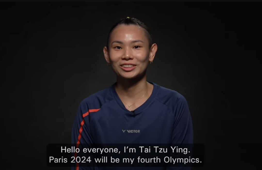 我國羽球女單好手戴資穎接受世界羽聯訪問。（翻攝BWF YouTube）