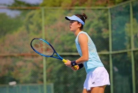 台灣女將葛藍喬安娜則一路爆冷打進到冠軍賽。（翻攝自IG＠jojogarland）