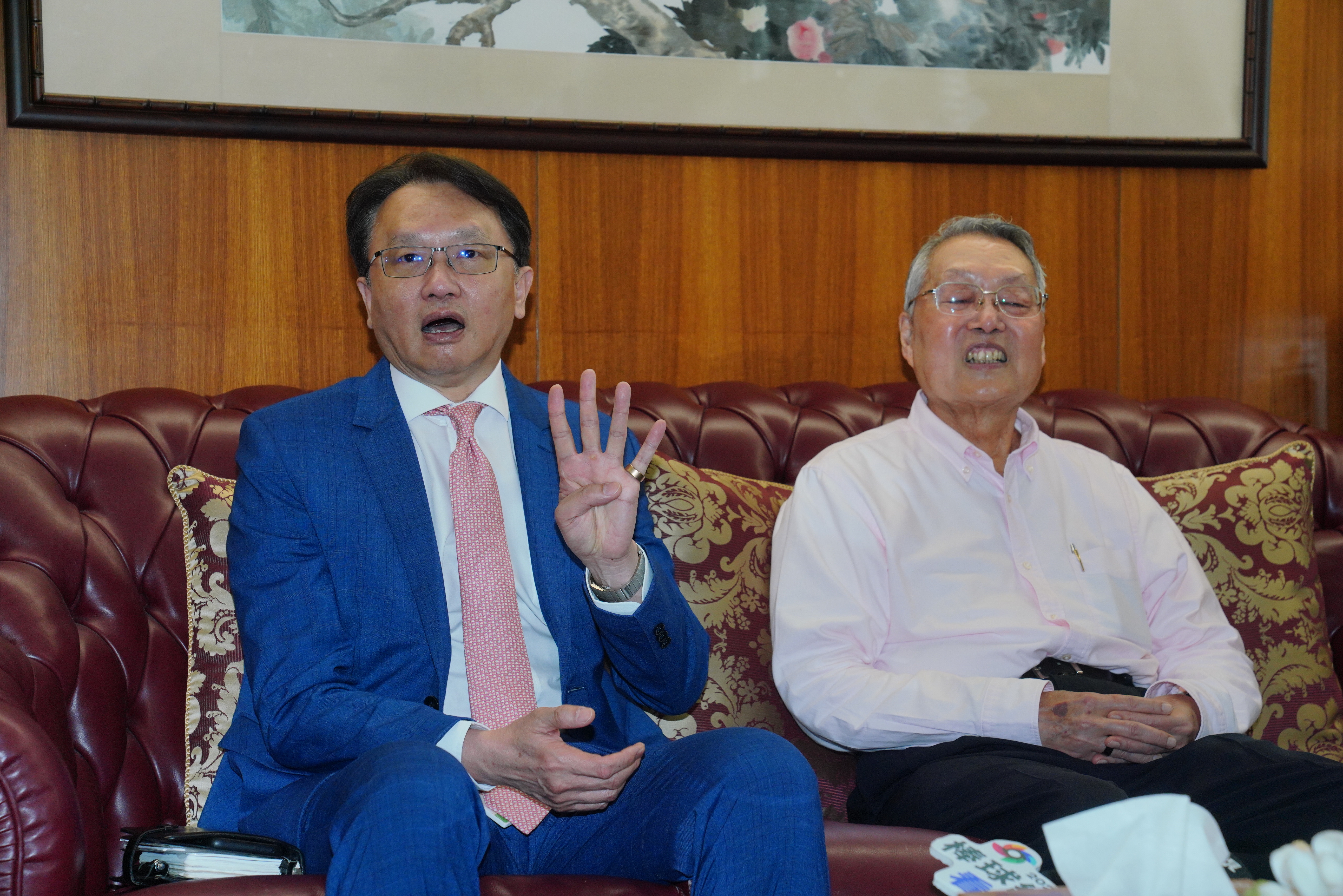 宏碁董事長陳俊聖有備而來,新春大談產業局勢與未來機會。