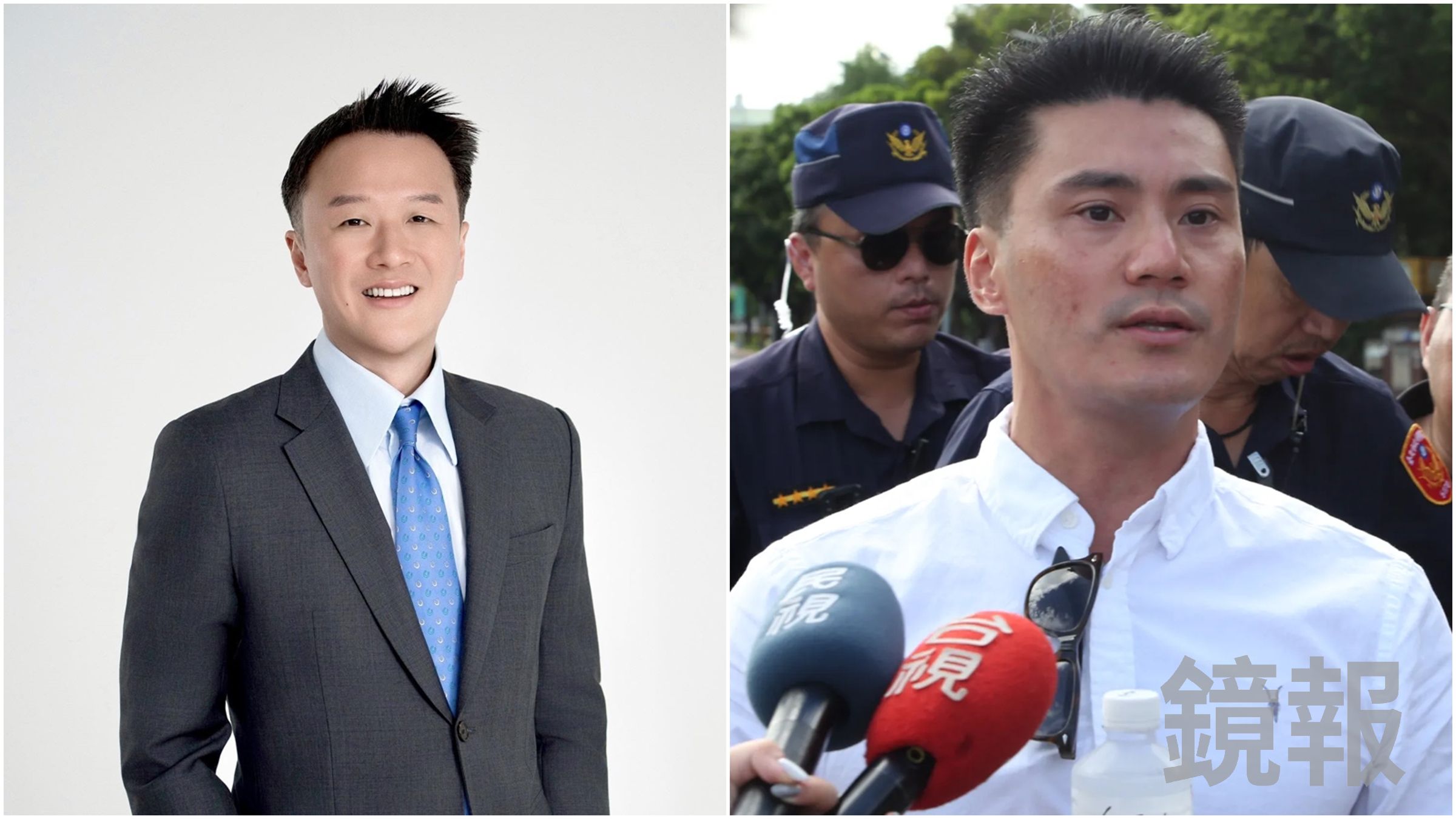 對於丁瑀遭開除黨籍,李正皓直呼「學弟越來越多了!」(翻攝自臉書@李正皓、鏡報姜永年)
