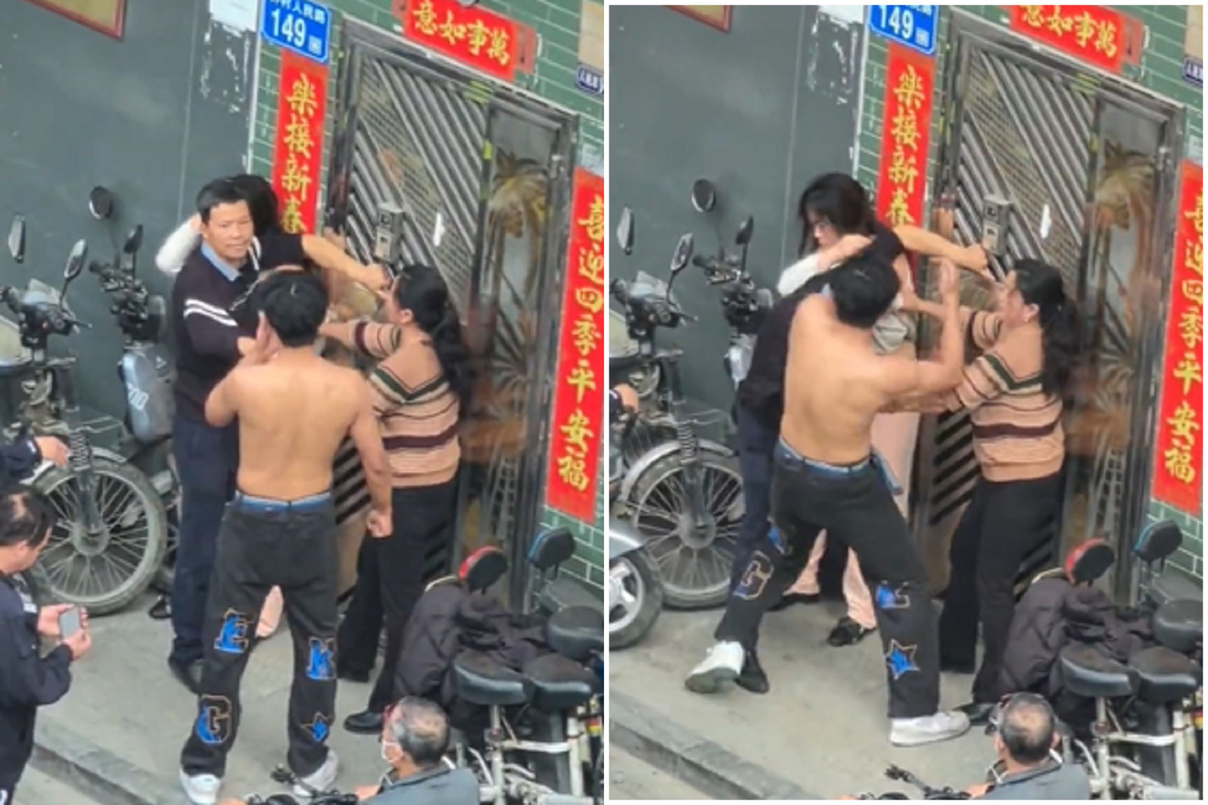 這家人真亂！爸爸睡兒子女友，父、母、兒、準媳婦上演4P大亂鬥。（翻自微博）