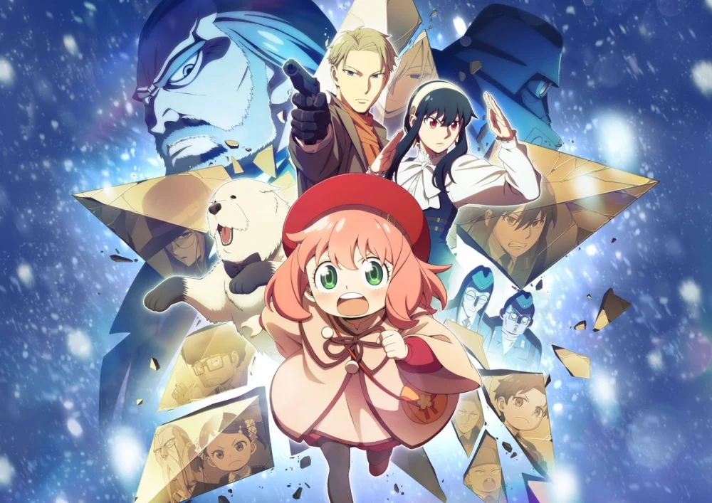 《間諜家家酒》的劇場版《SPY×FAMILY CODE: White》正式在台上映。（翻攝自《SPY×FAMILY CODE: White》推特）