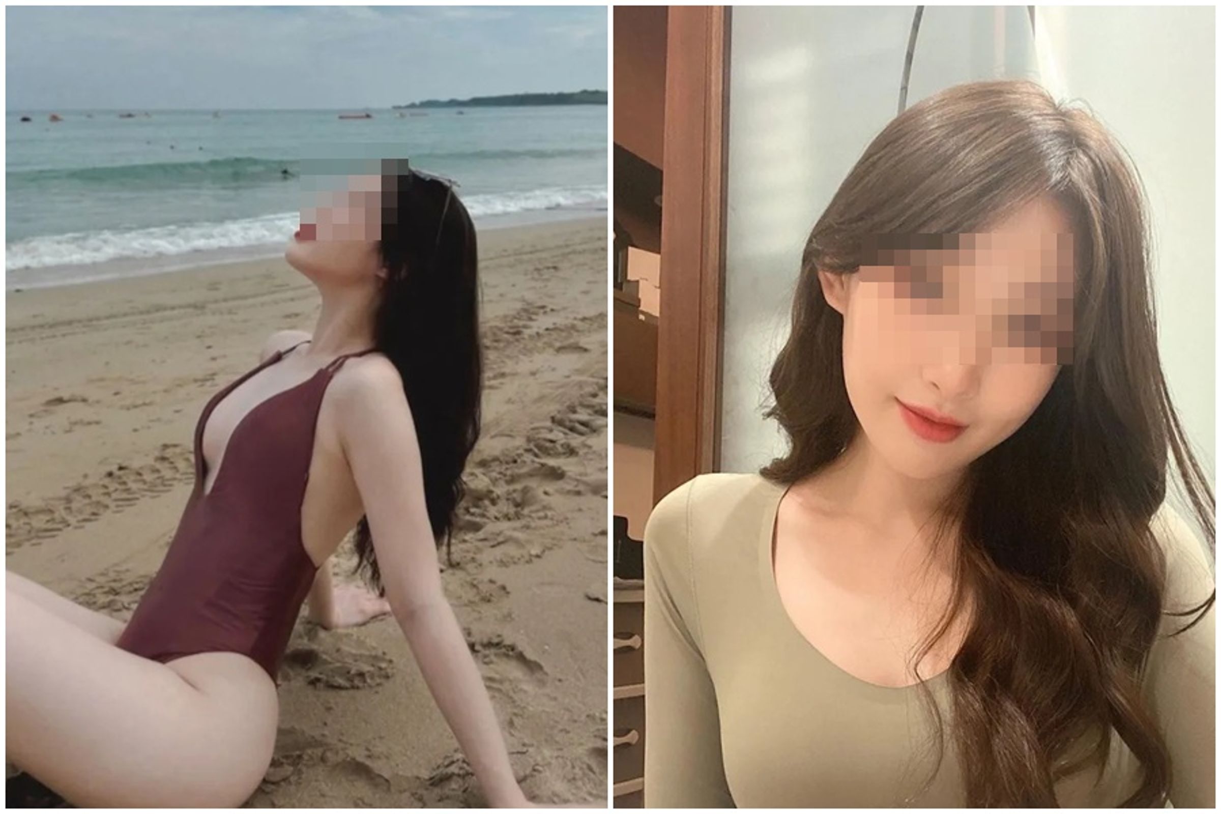 25歲曾姓女子與9億CEO陳姓富商交纏陳屍於客廳，前富商男友也出面回應了。（翻攝畫面）
