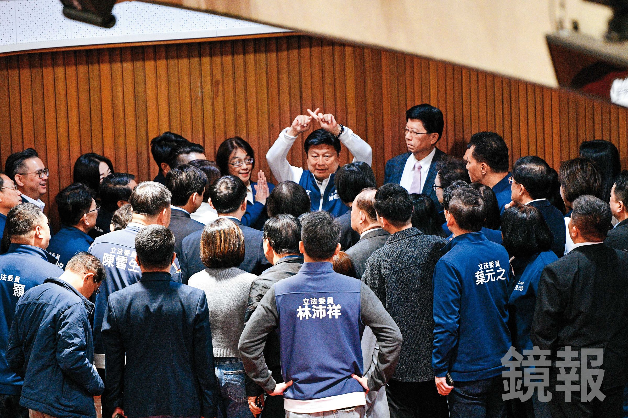 國民黨重大議案溝通逐步變由上而下，立院系統意見不受尊重，引發中生代藍委不滿。（鏡報李智為）