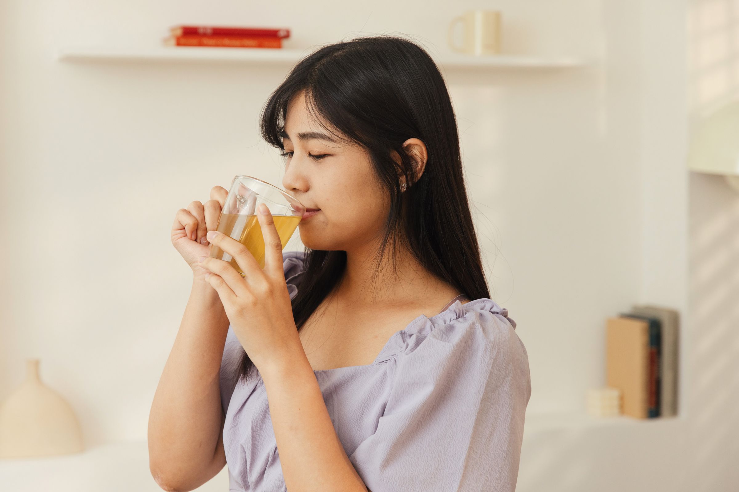 「草本積熱清」飲用方式超簡單，無論是家裡或辦公室都適合，隨時沖泡超EASY。