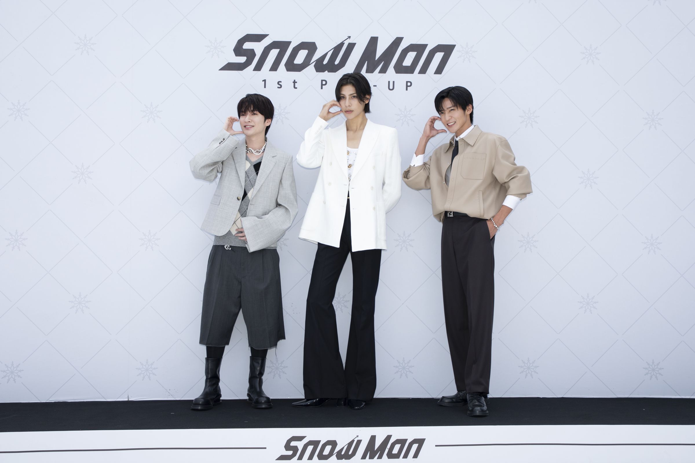 「Snow Man 1st POP-UP」也將到台北展出，歌迷都在猜測會開在哪裡呢？（大鴻藝術 BIG ART提供）