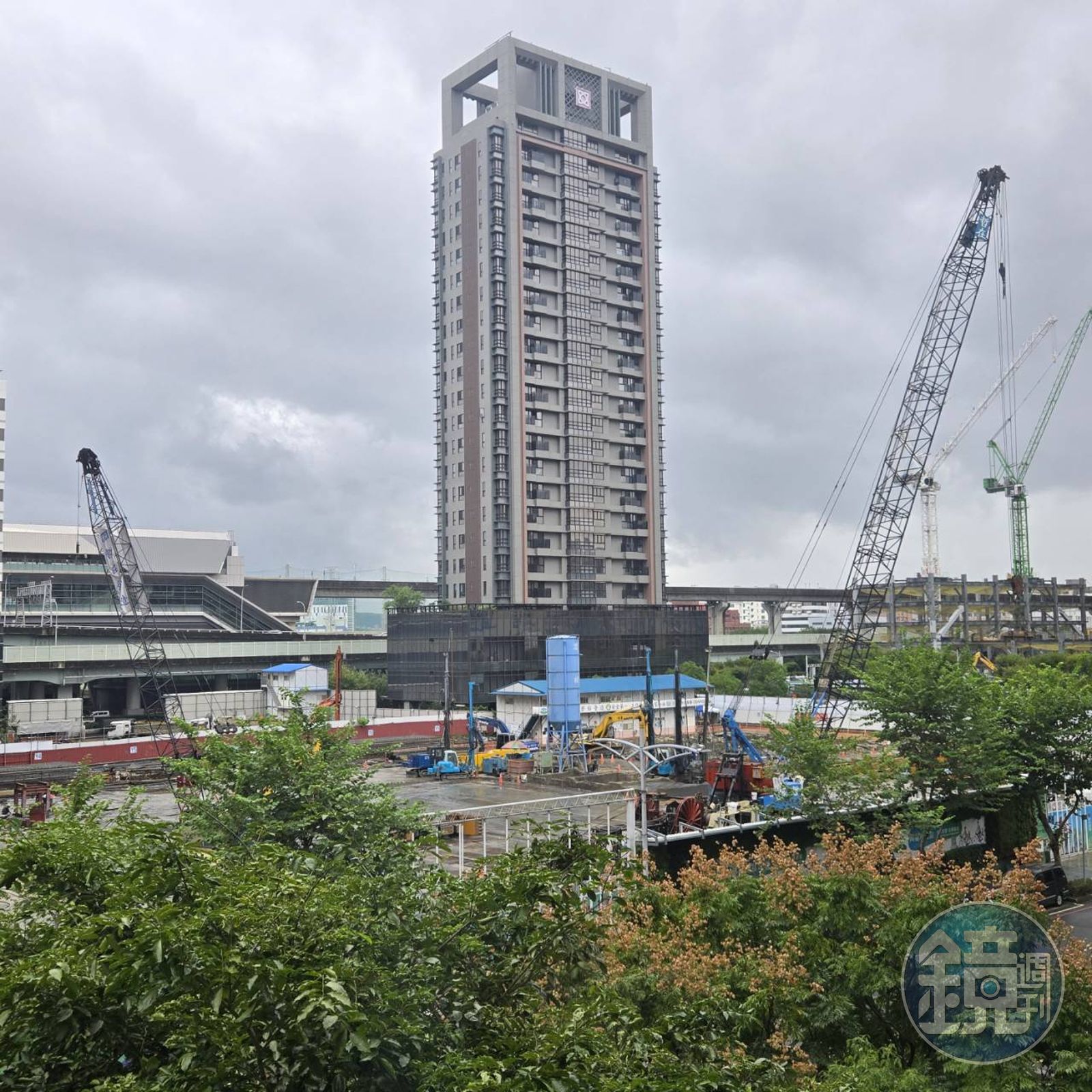 距離新莊副都心A4站僅100公尺的國家壹號廣場,總銷300億元,預計在12月正式開賣。