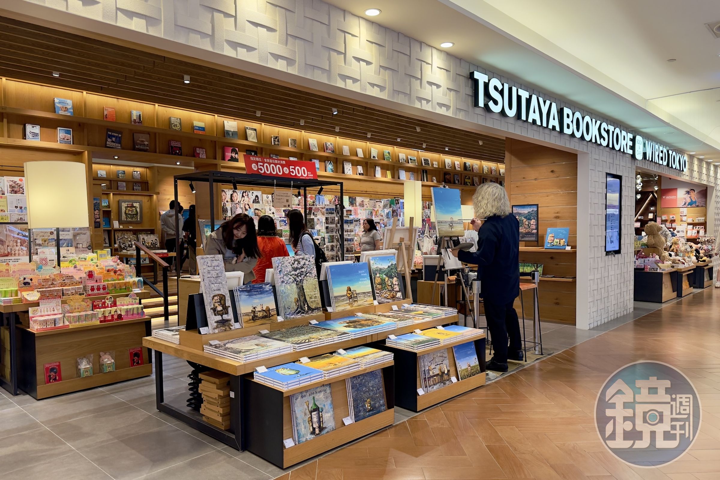 即日起至10月17日，TOKINOIRODORI會在TSUTAYA BOOKSTORE信義店現場進行創作。