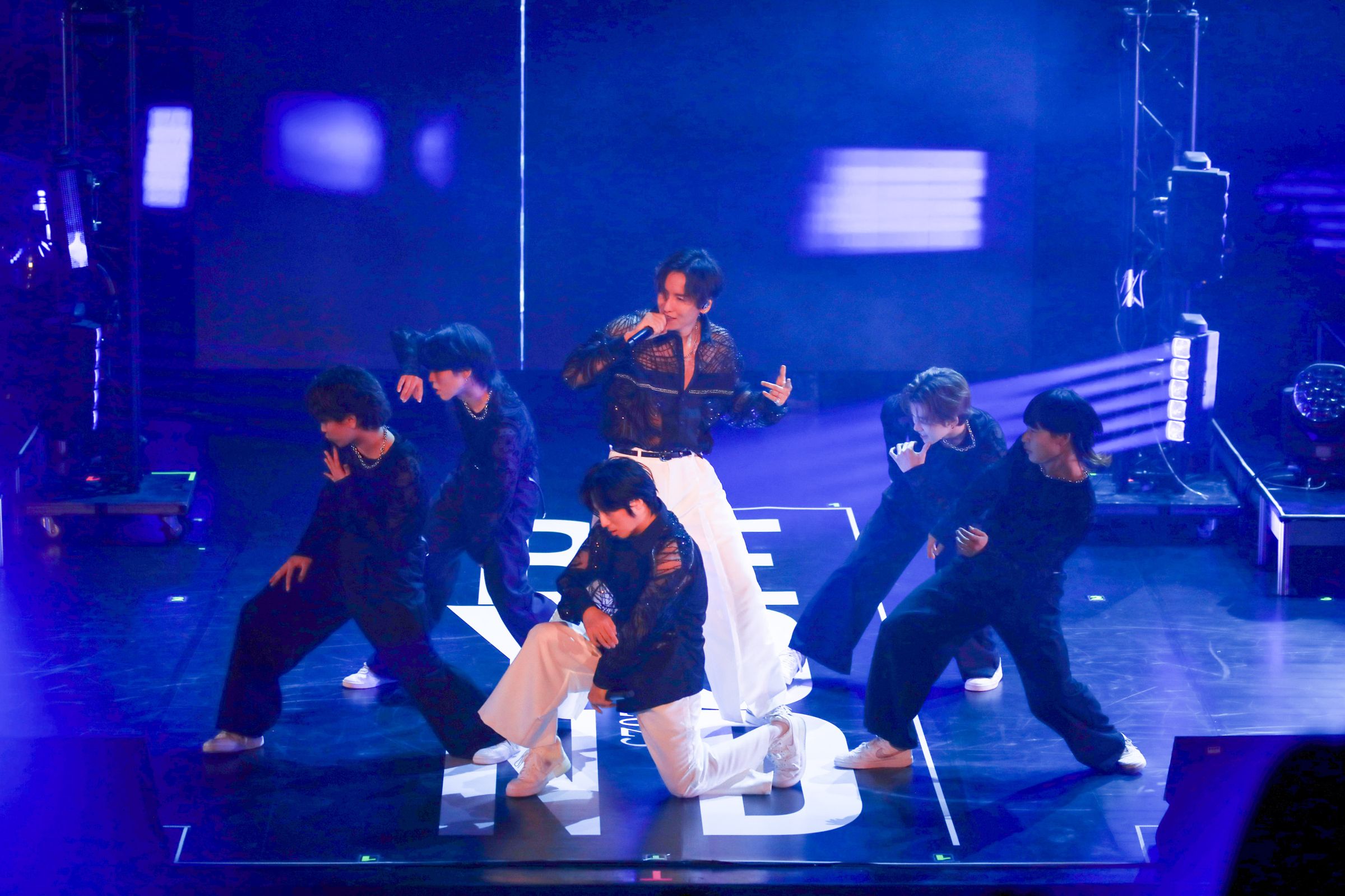日本長壽男團w-inds.時隔近4年在台開唱。（COME ON JKSSP提供）