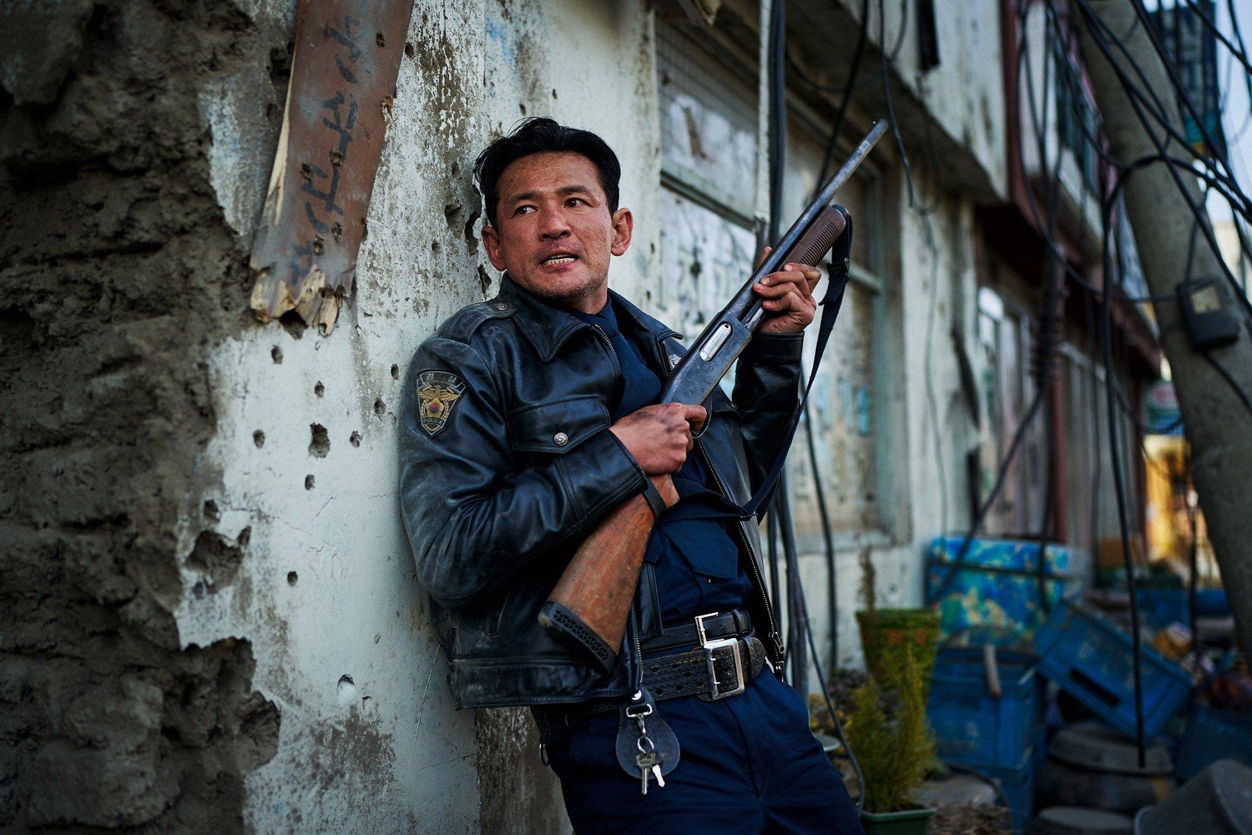 黃晸珉在《HOPE》飾演警察哨所所長。（采昌國際多媒體提供）