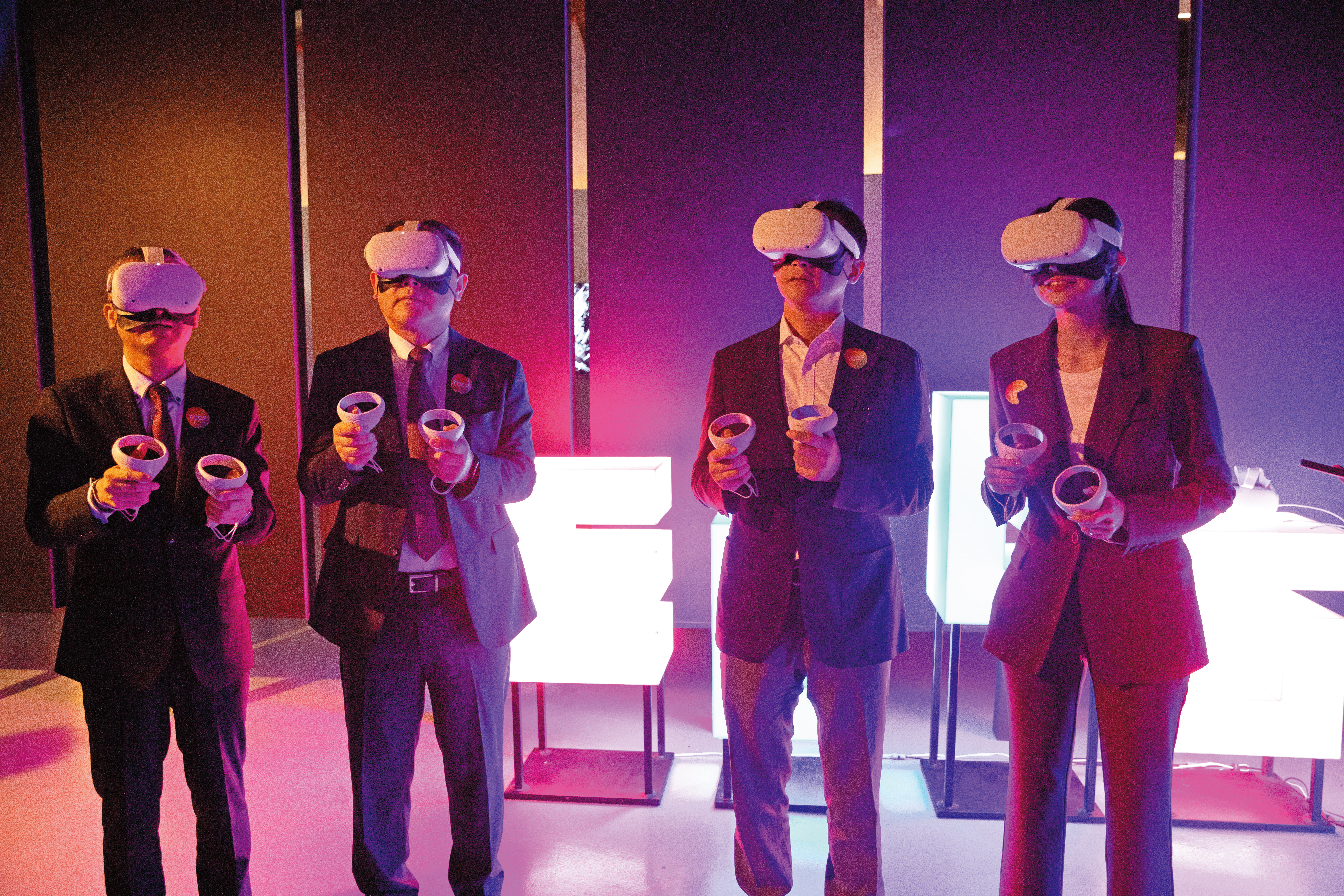 INNOVATIONS單元展出21件國內外作品，橫跨MR、AR、AI等領域。
