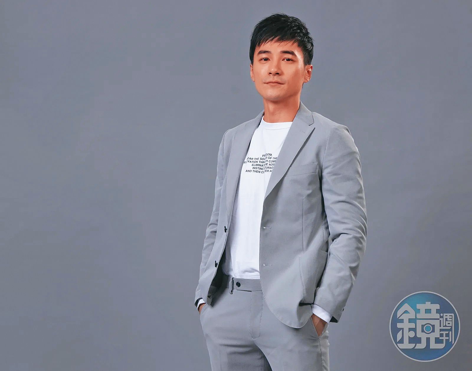 是元介和經紀人女友復合後前年登記結婚。（故事工廠提供）