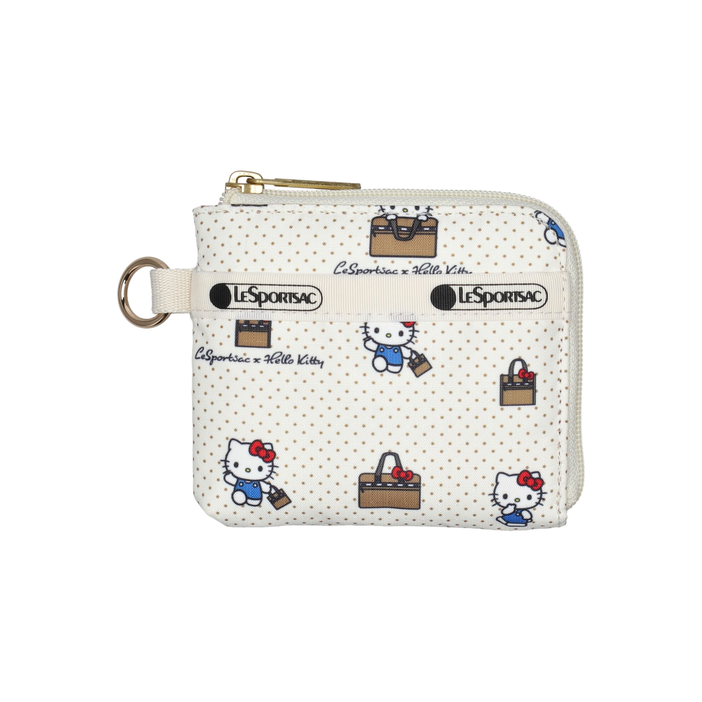 Hello Kitty無袋不歡名片零錢包。NT$1,650(藍鐘提供)