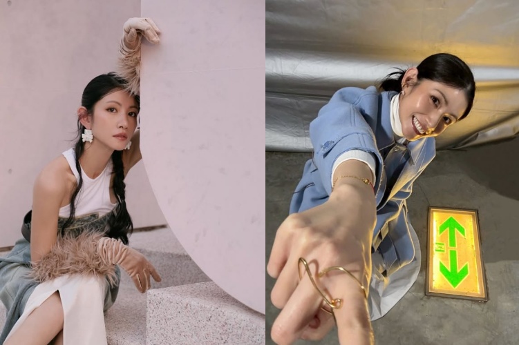 藝人李千娜日前分享電影《世紀血案》殺青心情，因作品取材自林義雄家滅門血案，引發網友討論與質疑，相關貼文事後已被刪除。（翻攝自instagram/n_a_n_a_l_e_e）