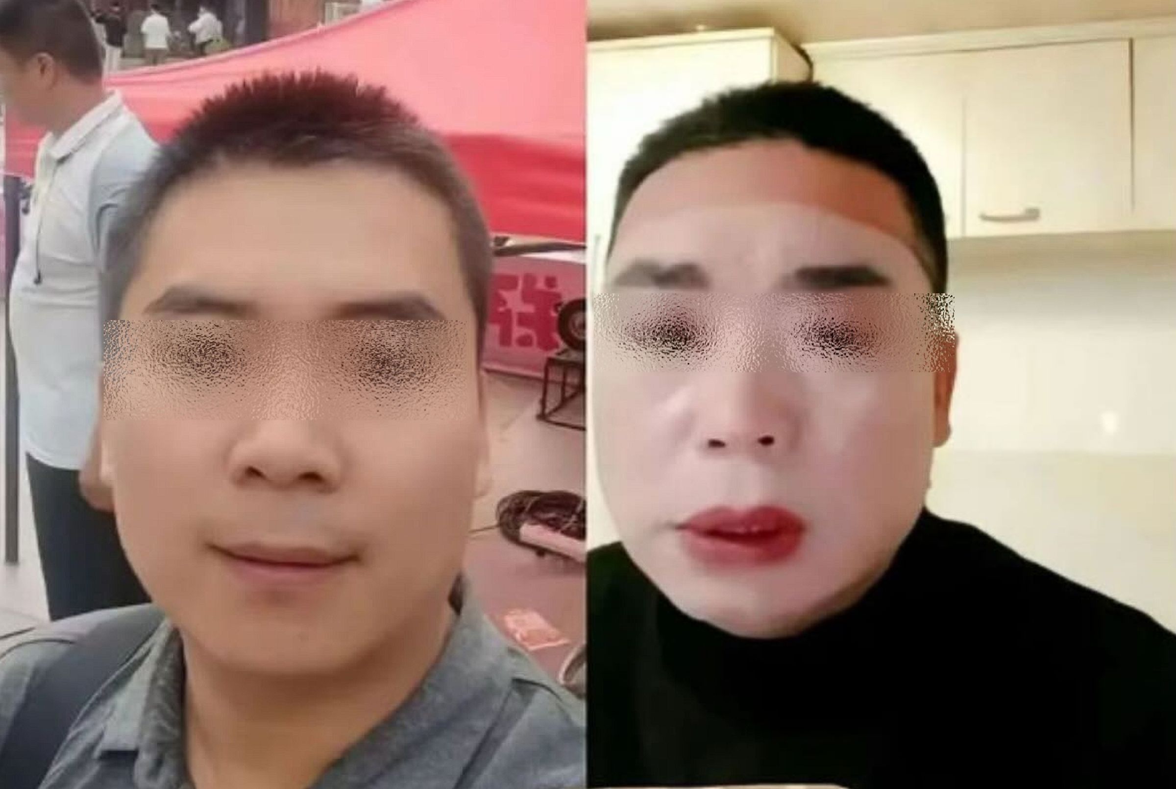 網友流出焦姓男子的真面目,引發眾人熱議。(翻攝畫面)