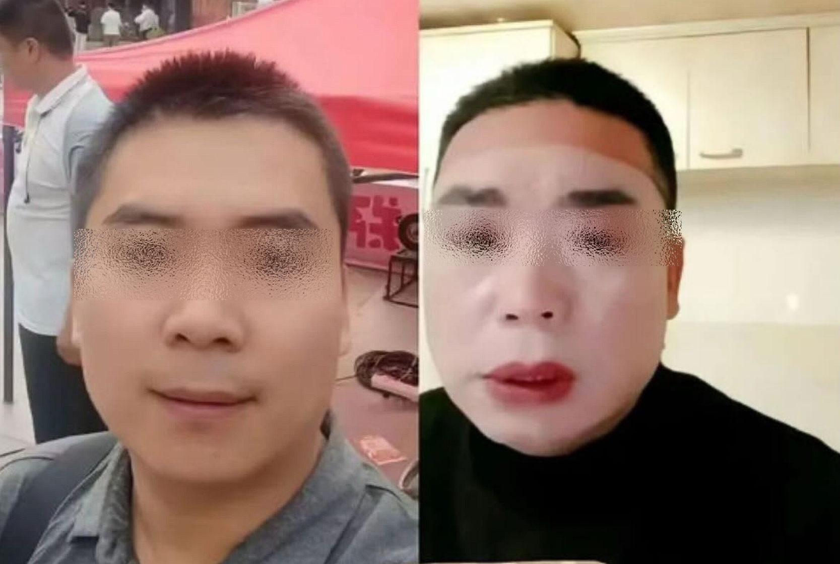 網友流出焦姓男子的真面目，引發眾人熱議。（翻攝畫面）