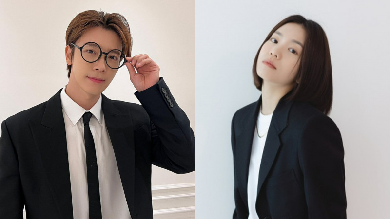 東海與李雪在在新劇中飾演一對交往7年卻分手的情侶。（翻攝自IG)