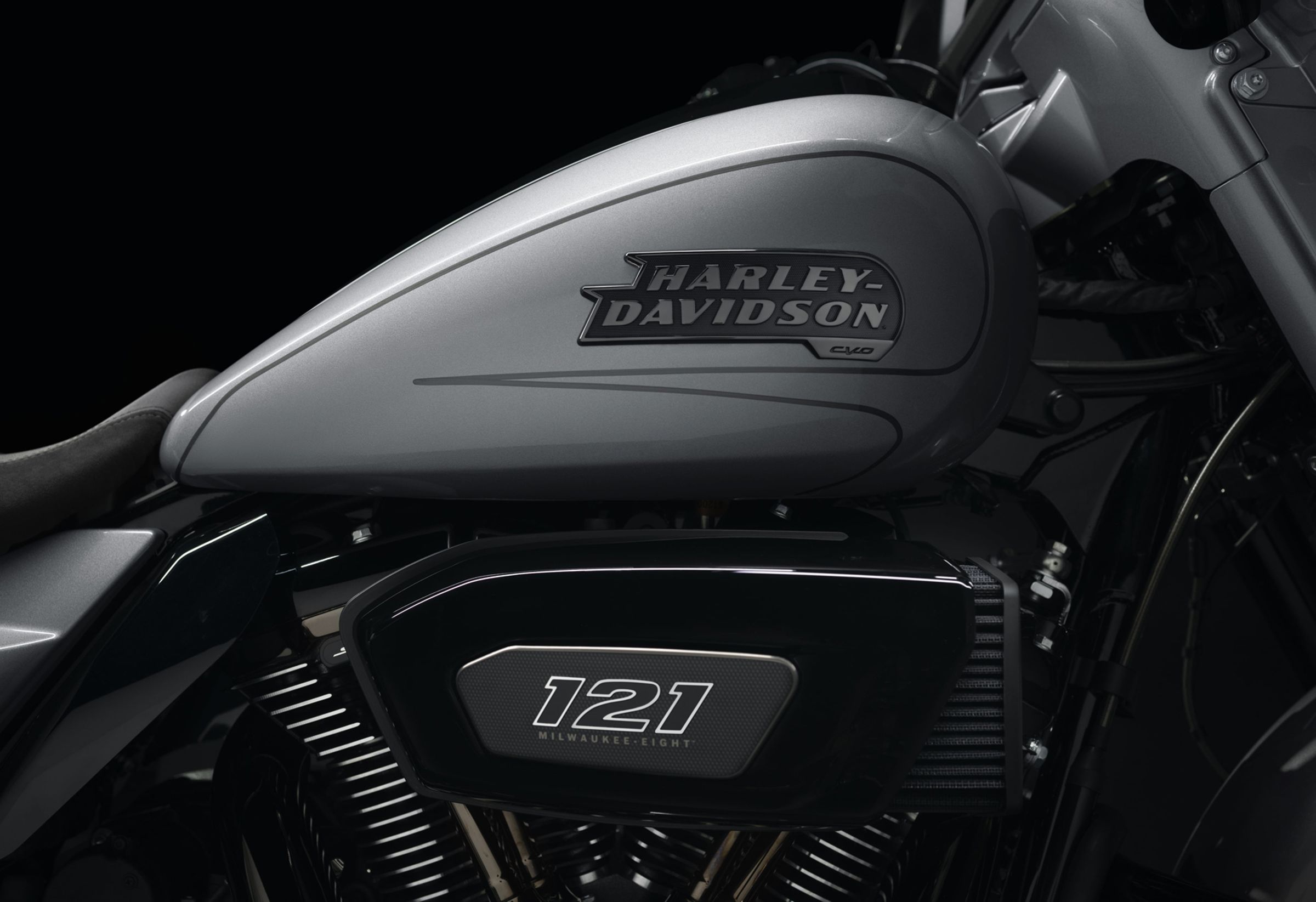 搭載全新Milwaukee-Eight™ VVT 121引擎(1,977 C.C.)，其VVT技術 (Variable Valve Timing可變氣門正時)，將會依據轉速和引擎的狀況改變汽門正時，優化空氣和燃料的輸送，讓動力輸出更為強勁，包含提高引擎馬力及扭力，可在5,020 rpm時有最大馬力115 HP，並在3,500轉時提供最大扭力18.6 kg-m。