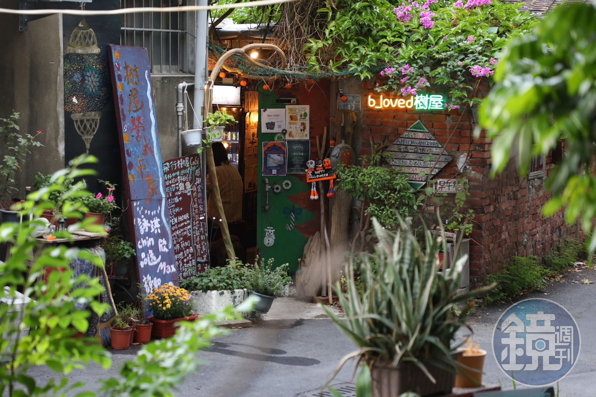 藏身於老紅磚屋的「飛行樹屋咖啡」開業至今已有8年時光。