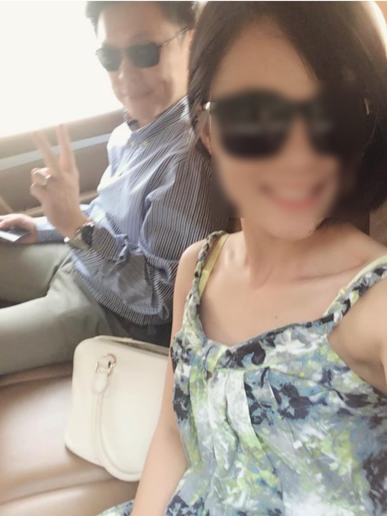 趙天麟被流出多張與中國小三出遊的照片。（翻自白色正義聯盟臉書）
