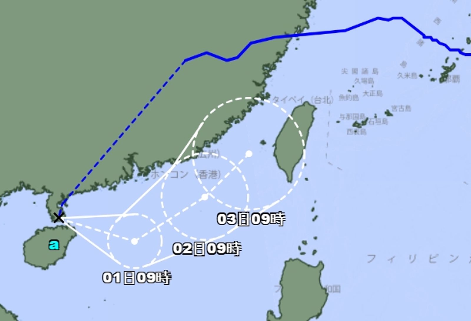 沙德爾颱風起死回生? 朝台灣靠近「回馬槍」路徑曝光了