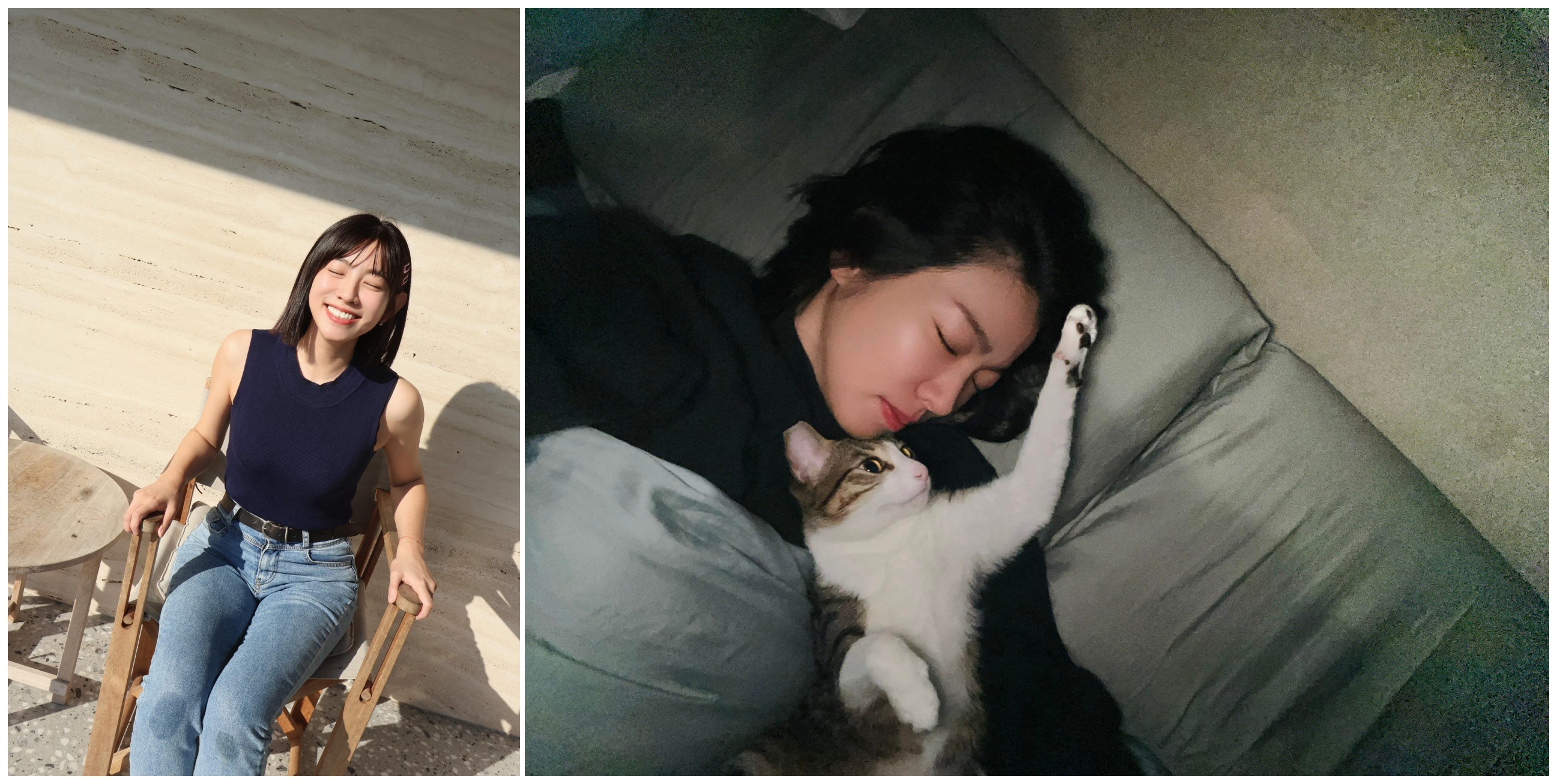 米可白將投入新的工作,得要開始調整身形。(臉書)