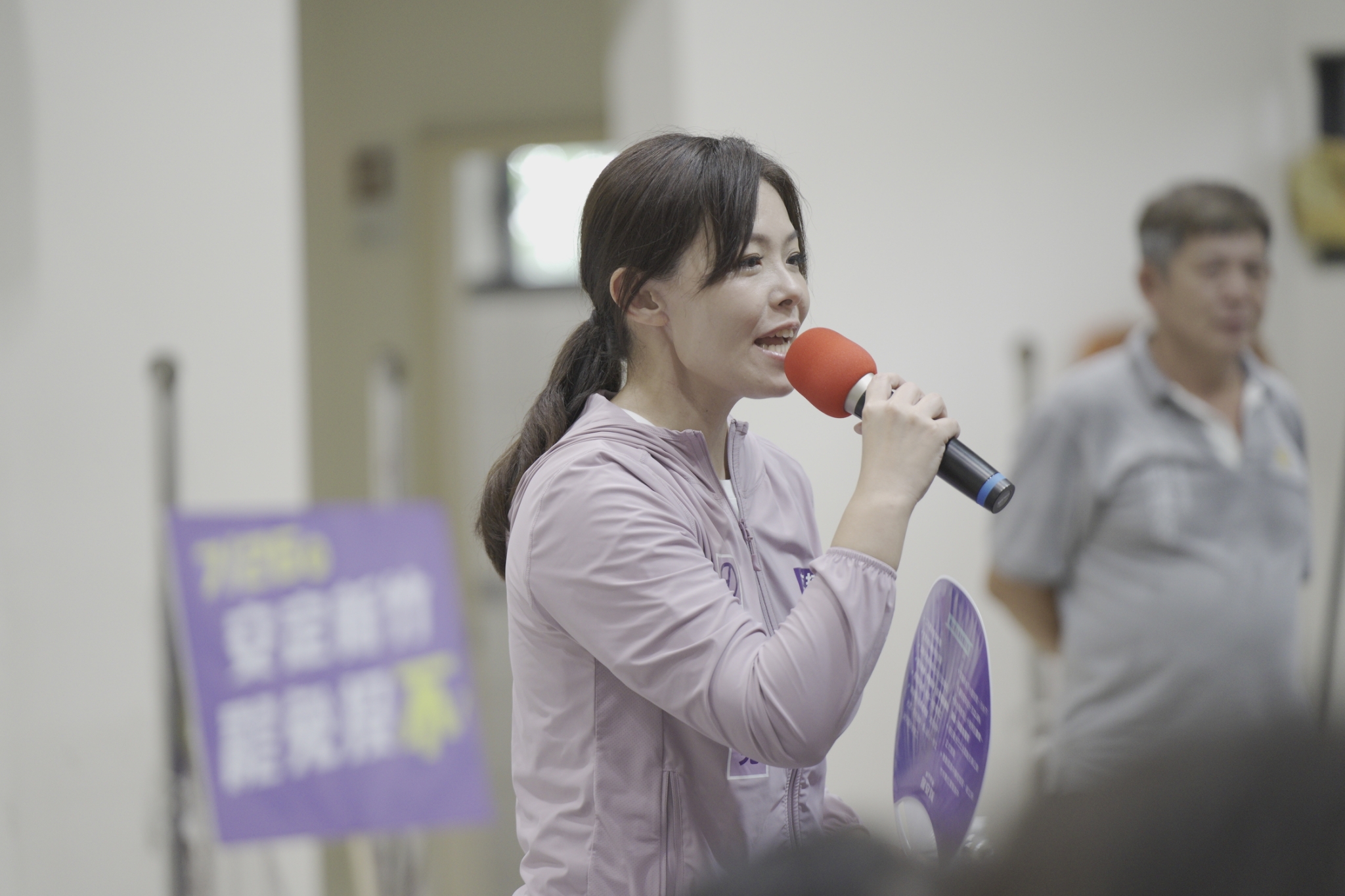 因貪污案被判刑的高虹安被發起罷免，7月26日即將投票，近日她積極宣傳反罷免。（翻攝自高虹安臉書）