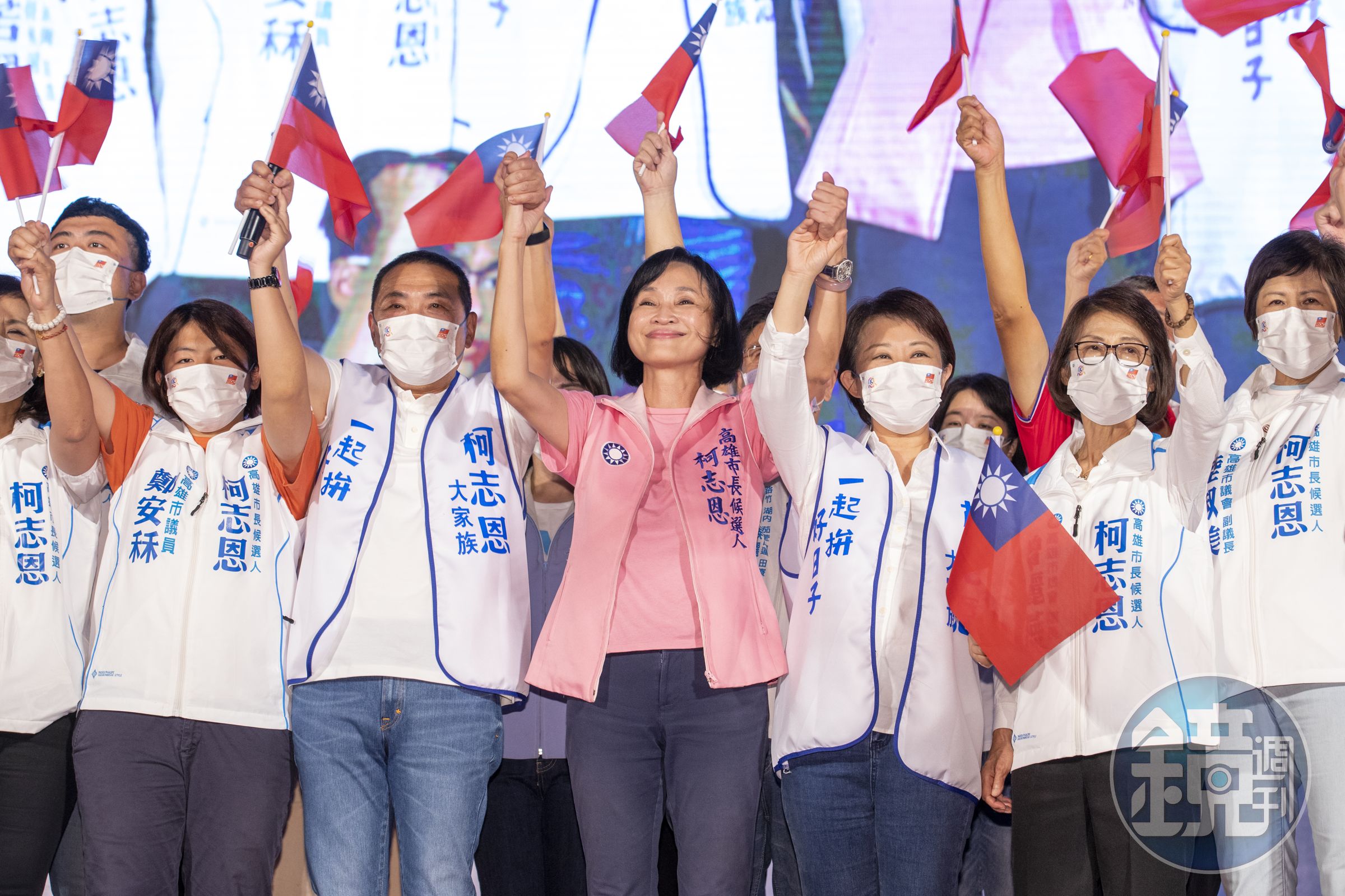 柯志恩2022年代表國民黨參選高雄市長補選。(本刊資料照)