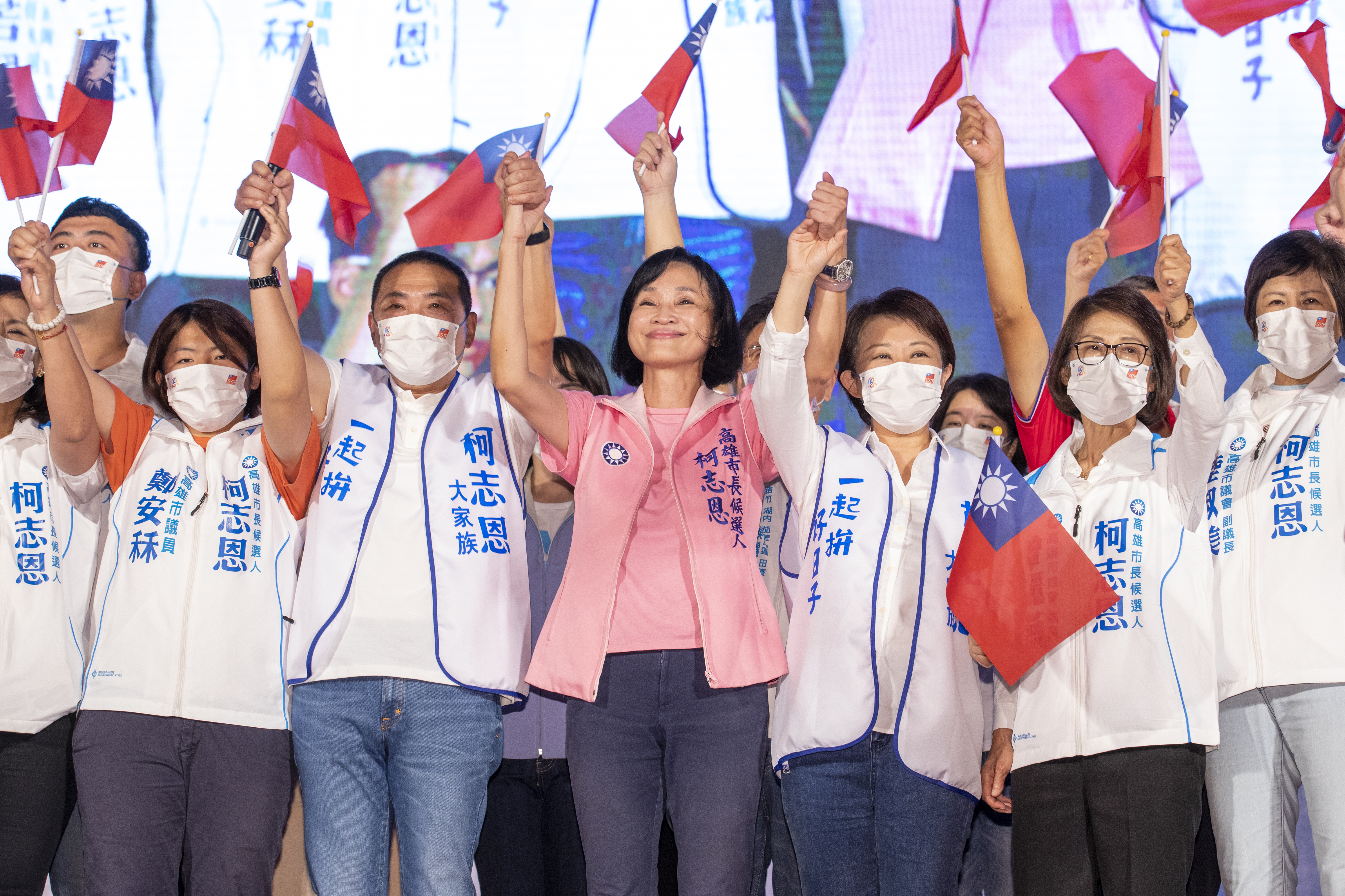 柯志恩2022年代表國民黨參選高雄市長補選。（本刊資料照）